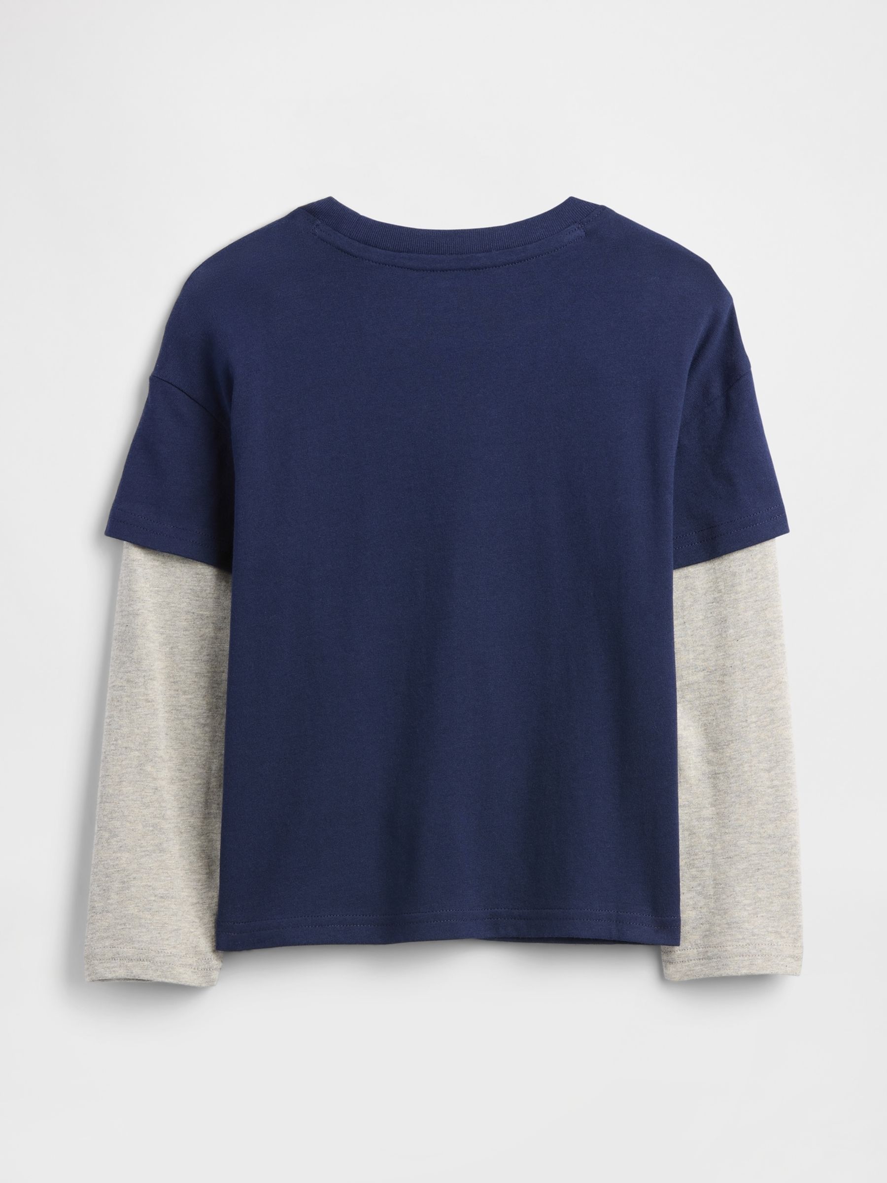 Navy Relaxed Graphic T-Shirt - Image 2 of 3