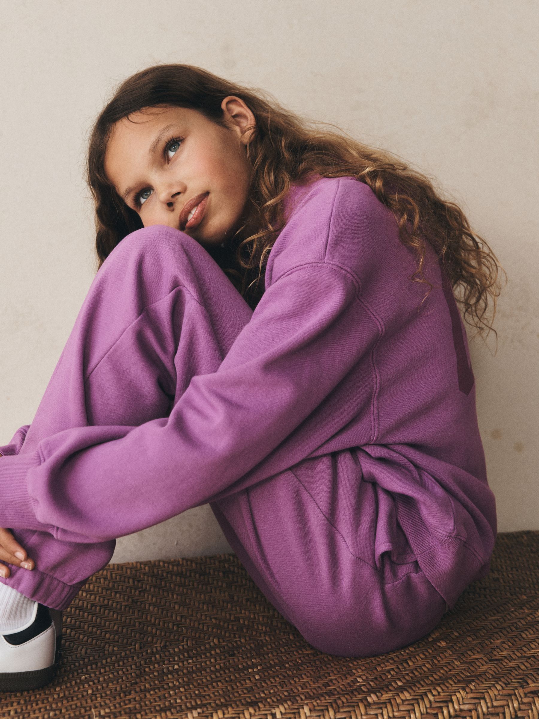 Purple Relaxed Logo Hoodie (4-13yrs) - Image 5 of 9
