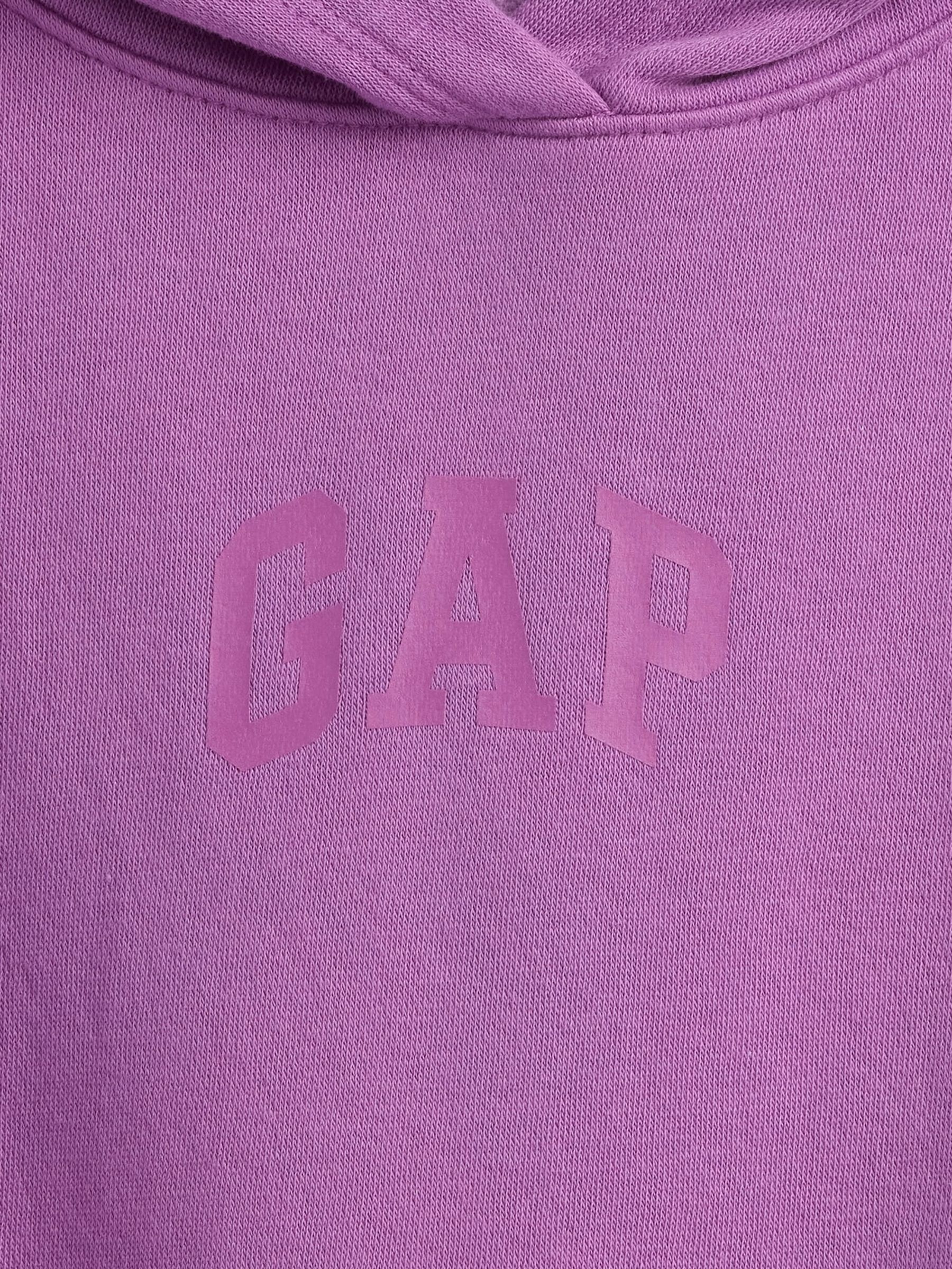 Purple Relaxed Logo Hoodie (4-13yrs) - Image 9 of 9