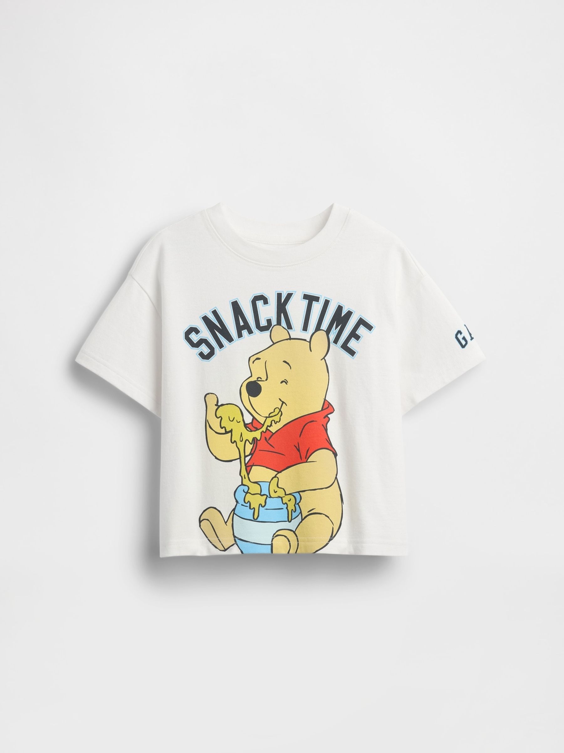 White Winnie The Pooh Oversized Graphic T-Shirt - Image 2 of 3