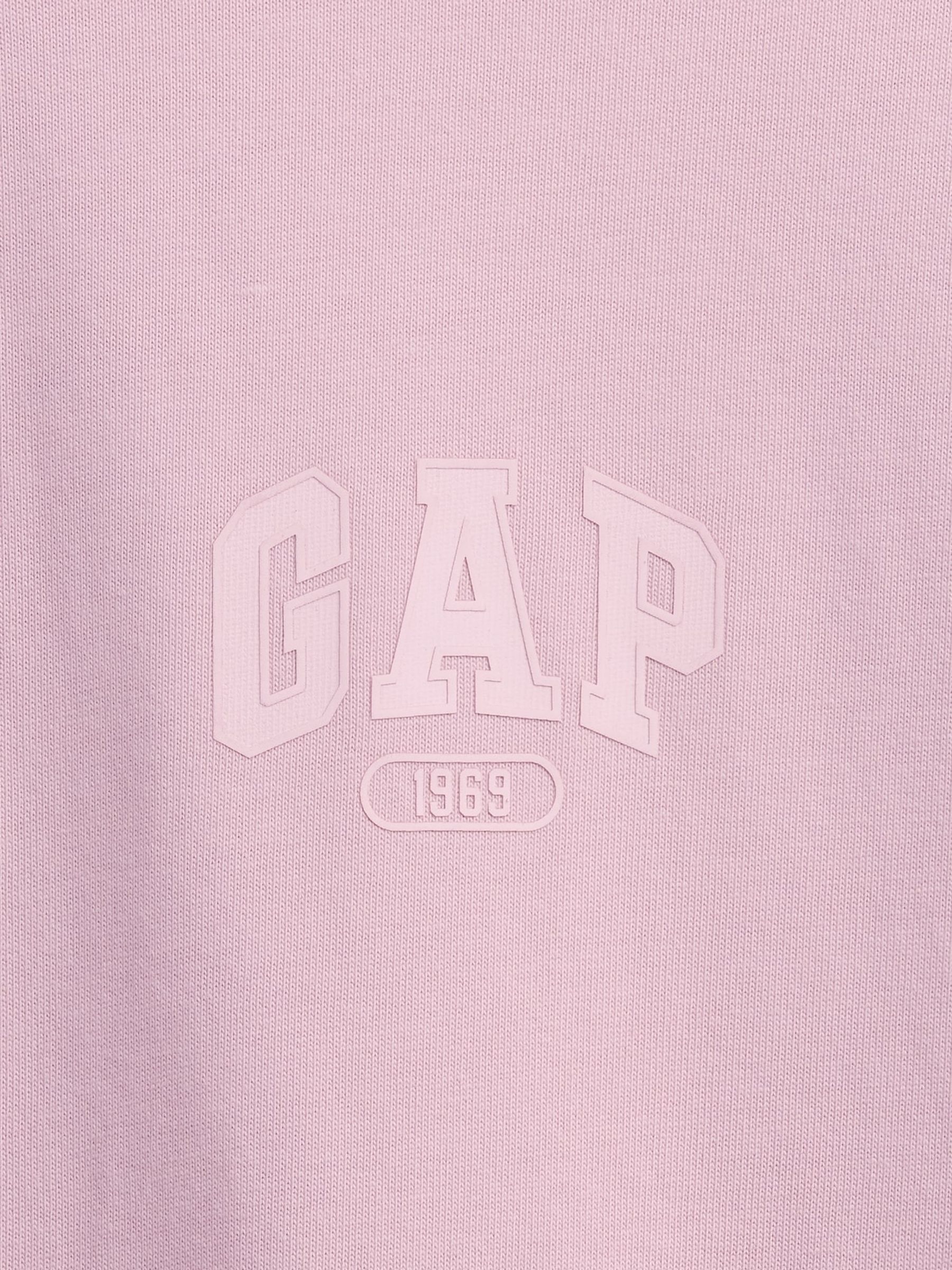 Pink Heavyweight Relaxed 1969 Logo Boxy T-Shirt - Image 4 of 4 Pink Heavyweight Relaxed 1969 Logo Boxy T-Shirt - Image 4 of 4