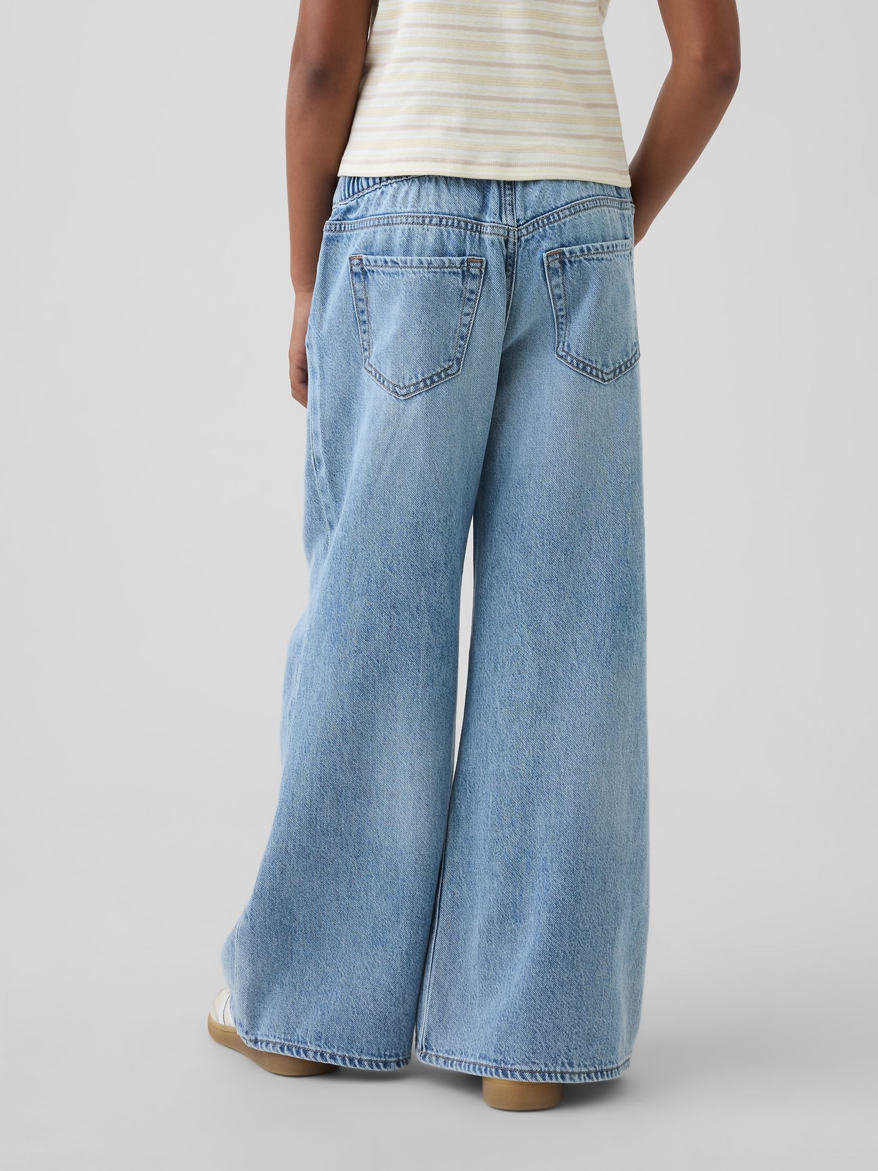 Medium wash UltraSoft Low Rise Baggy Jeans - Image 2 of 5