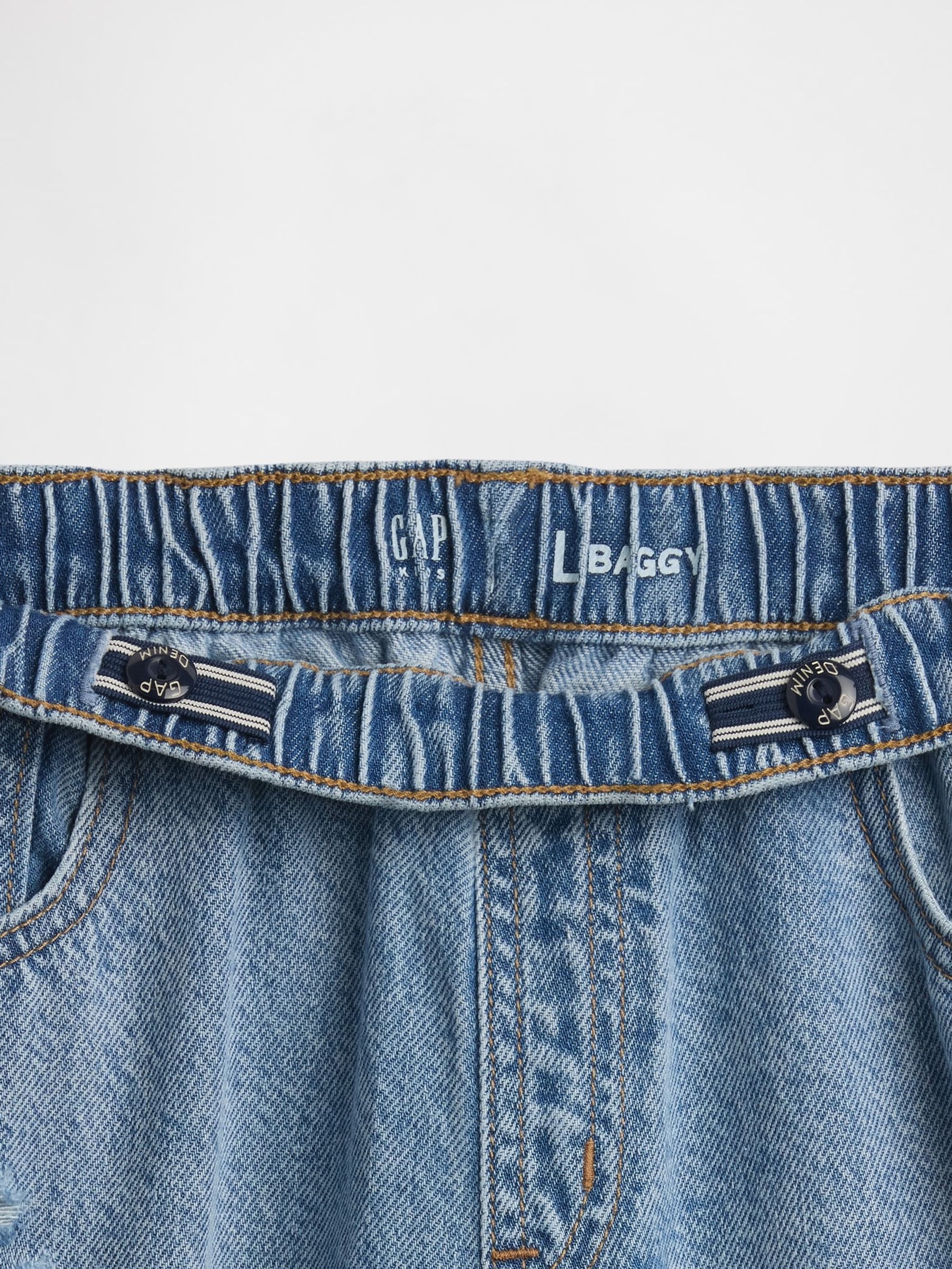 Medium wash UltraSoft Low Rise Baggy Jeans - Image 5 of 5