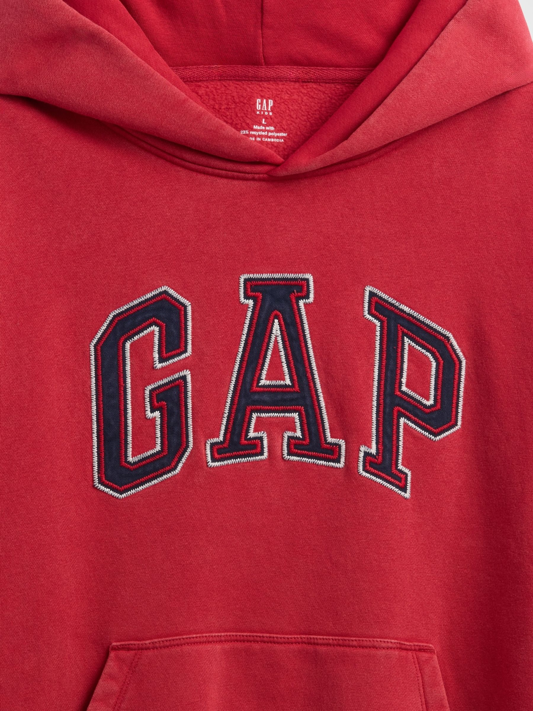 Red VintageSoft Arch Logo Hoodie (4-13yrs) - Image 5 of 5