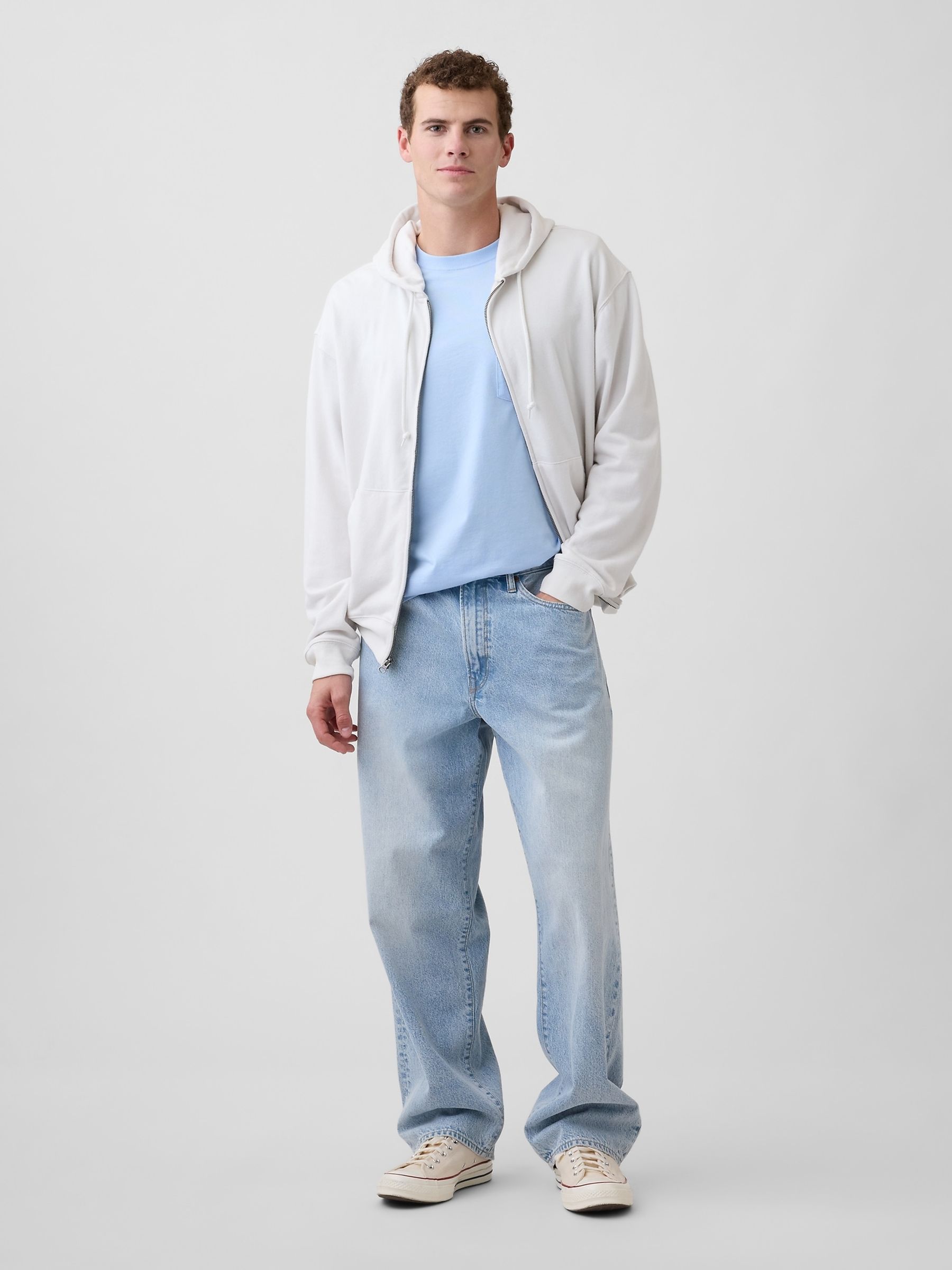 Blue Everyday Soft Pocke T-shirt - Image 3 of 5