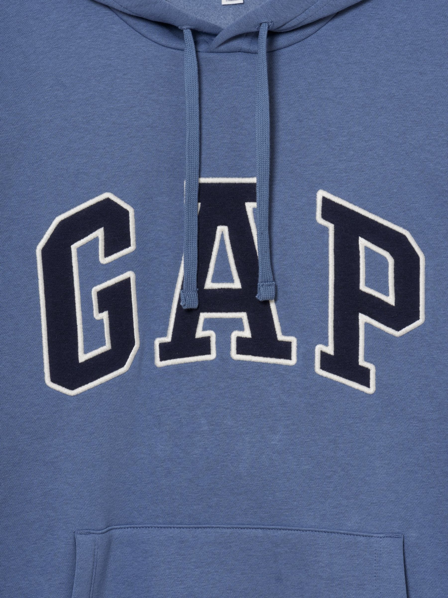 Blue Relaxed Logo Hoodie - Image 3 of 3