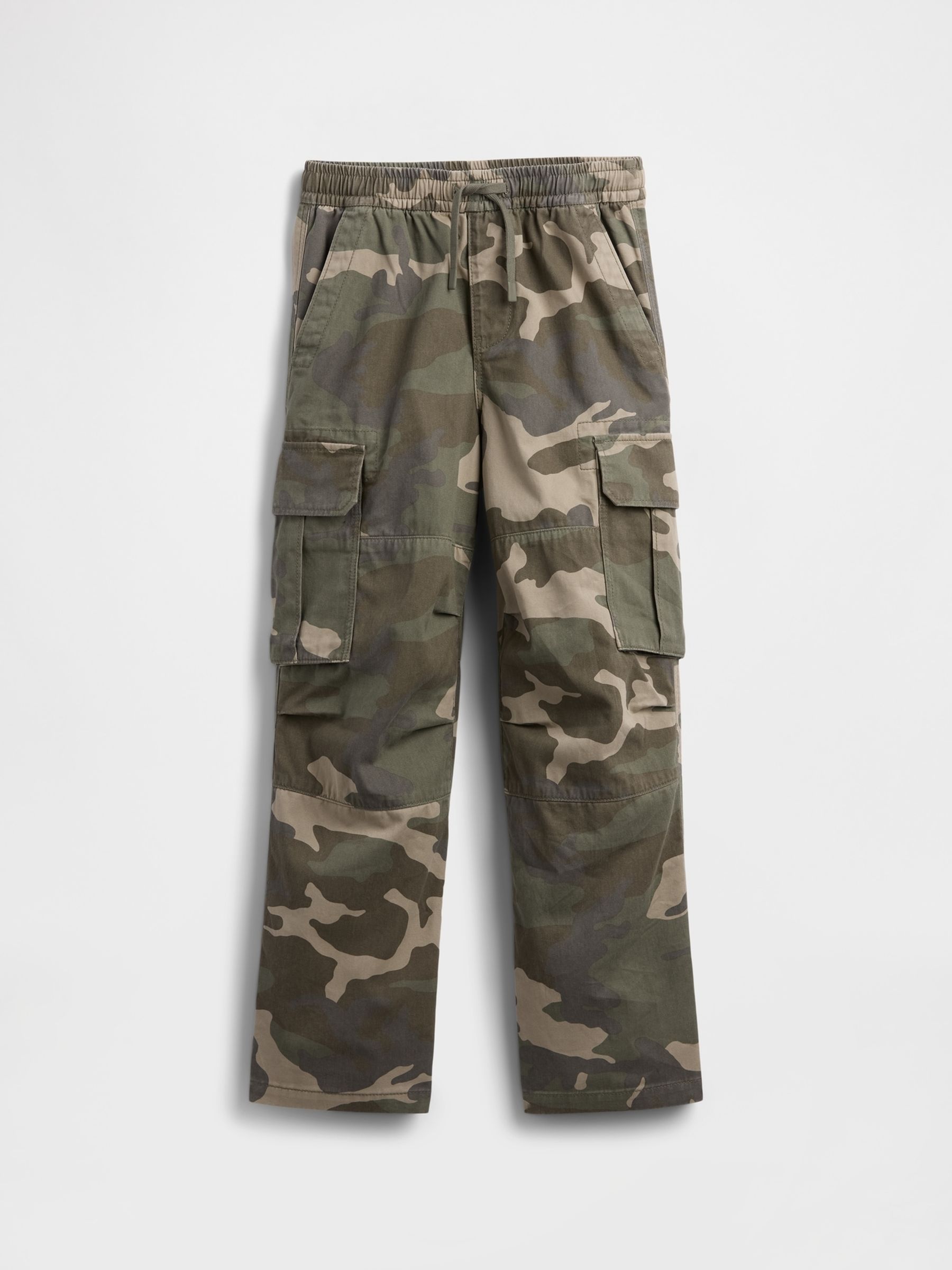 Green Camo Easy Cargo Trousers - Image 4 of 5