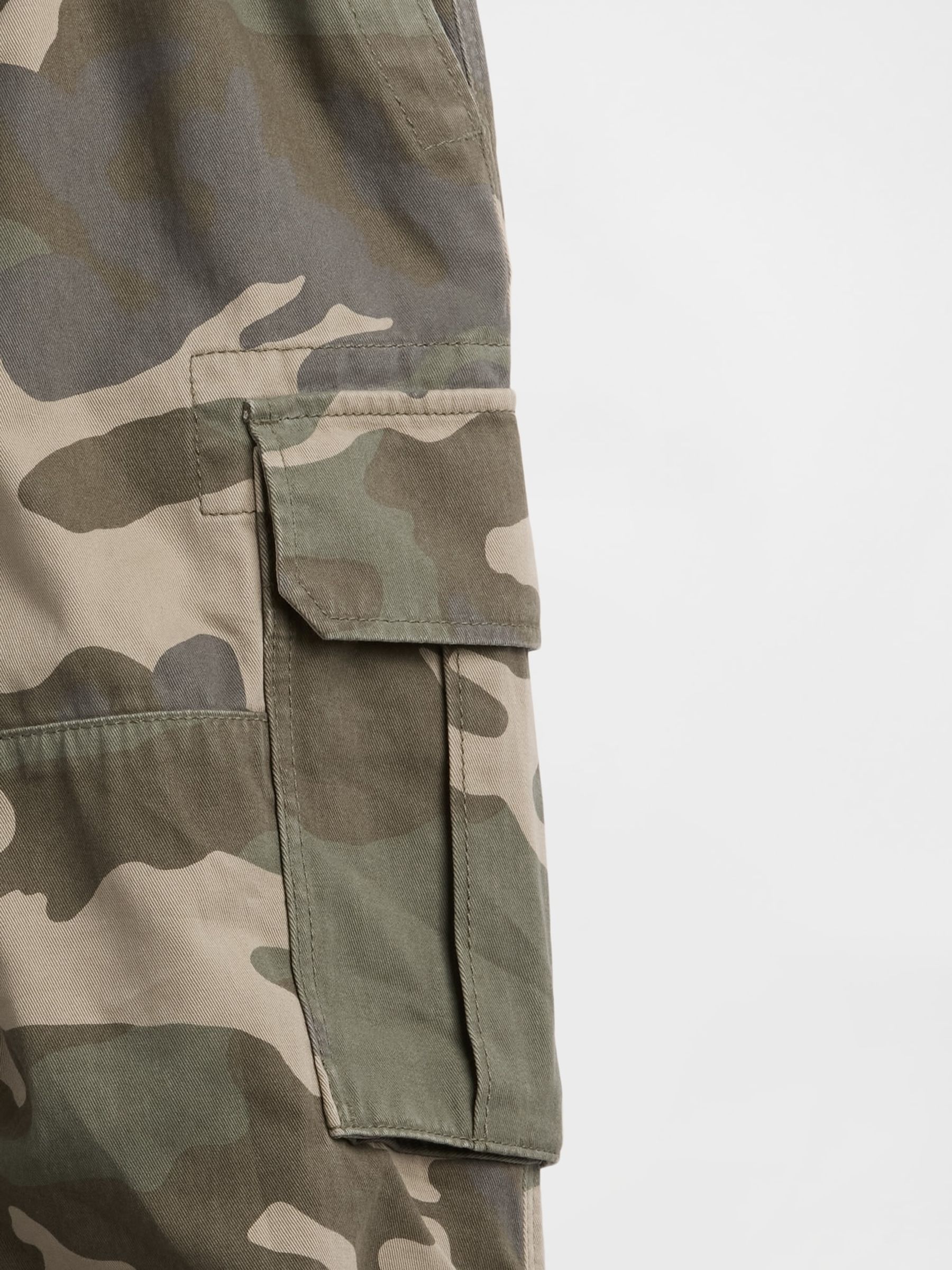 Green Camo Easy Cargo Trousers - Image 5 of 5