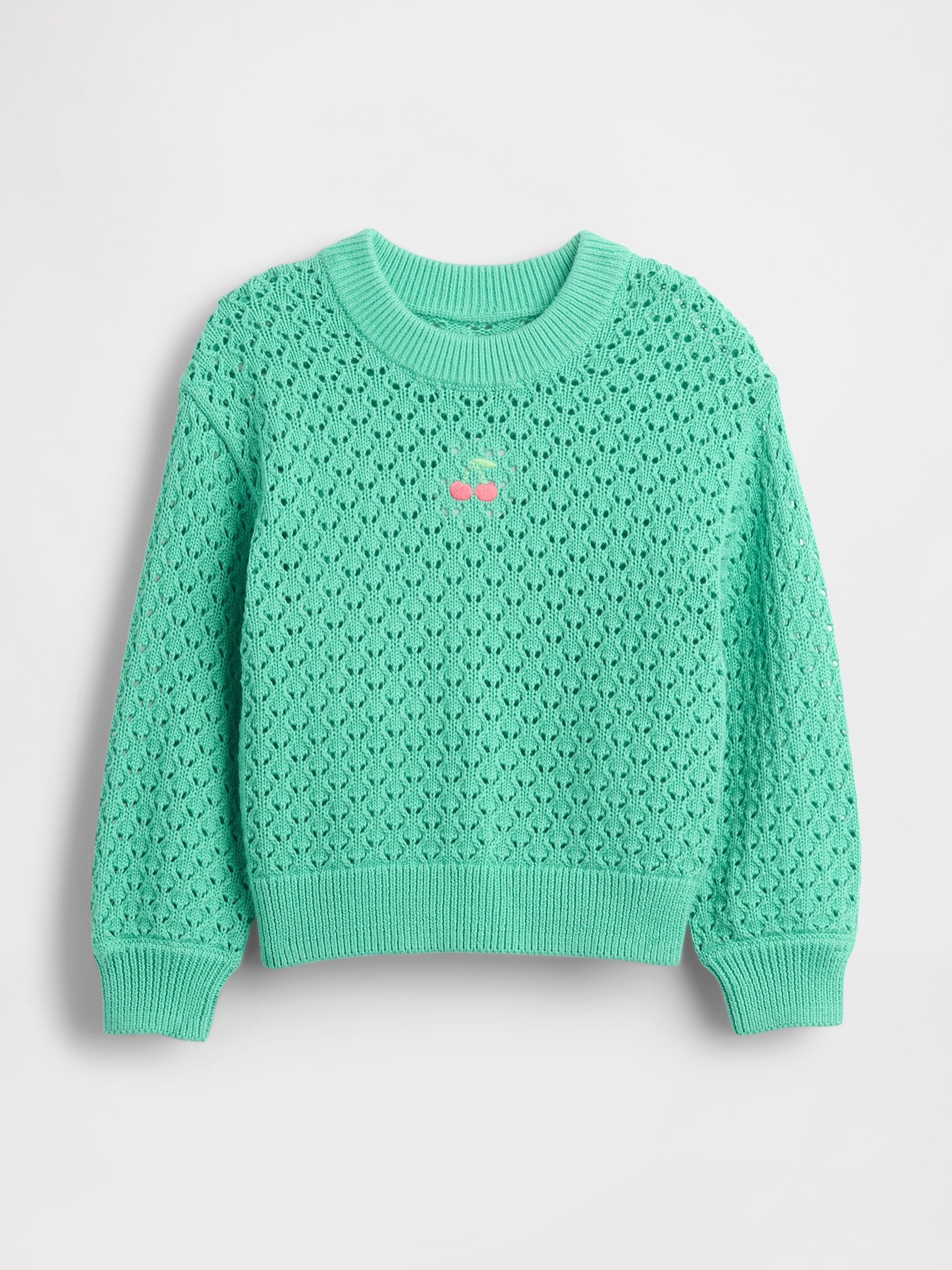 Green Crew Neck Jumper - Image 1 of 2