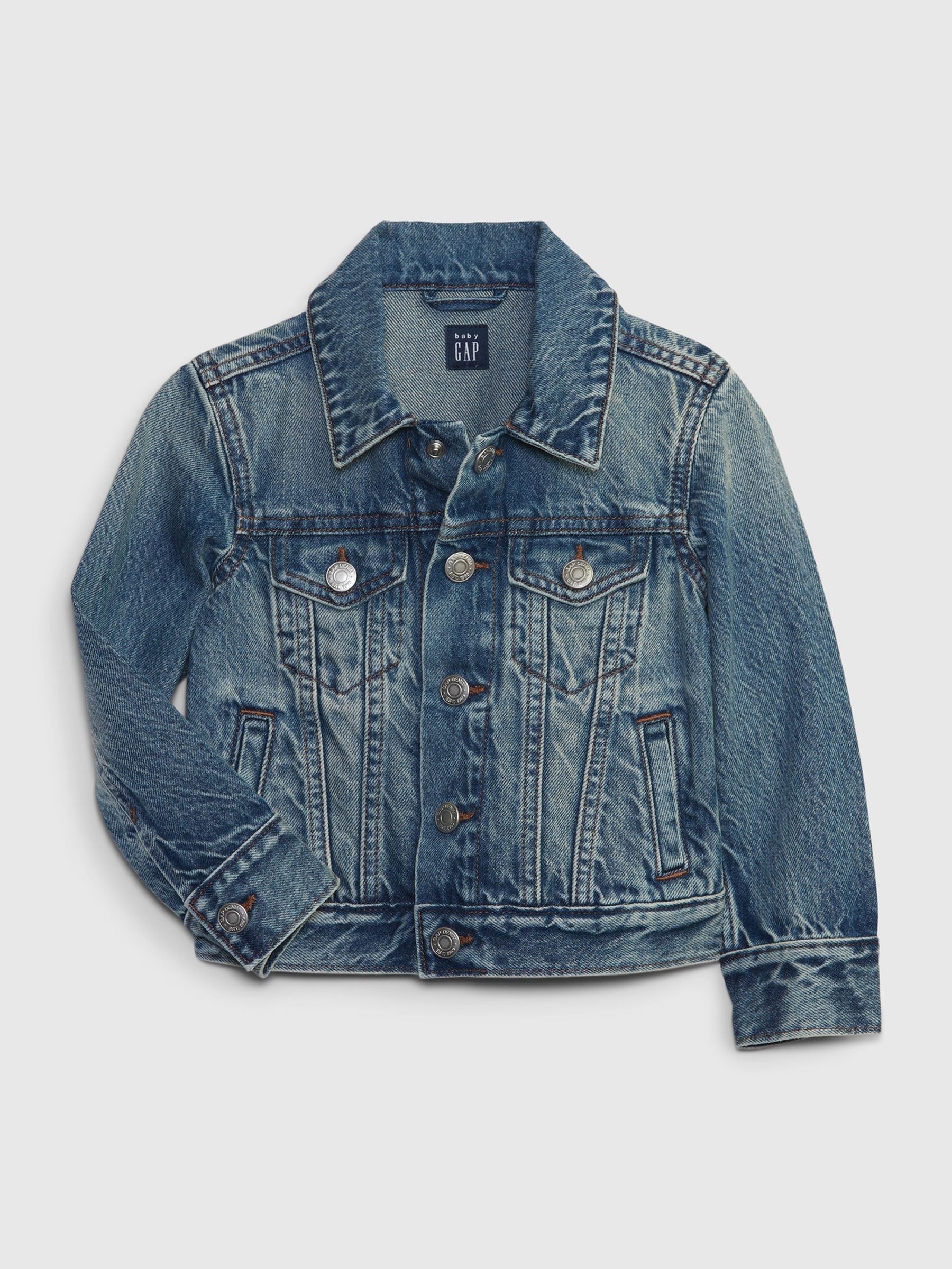Medium Indigo Icon Denim Jacket - Image 1 of 3