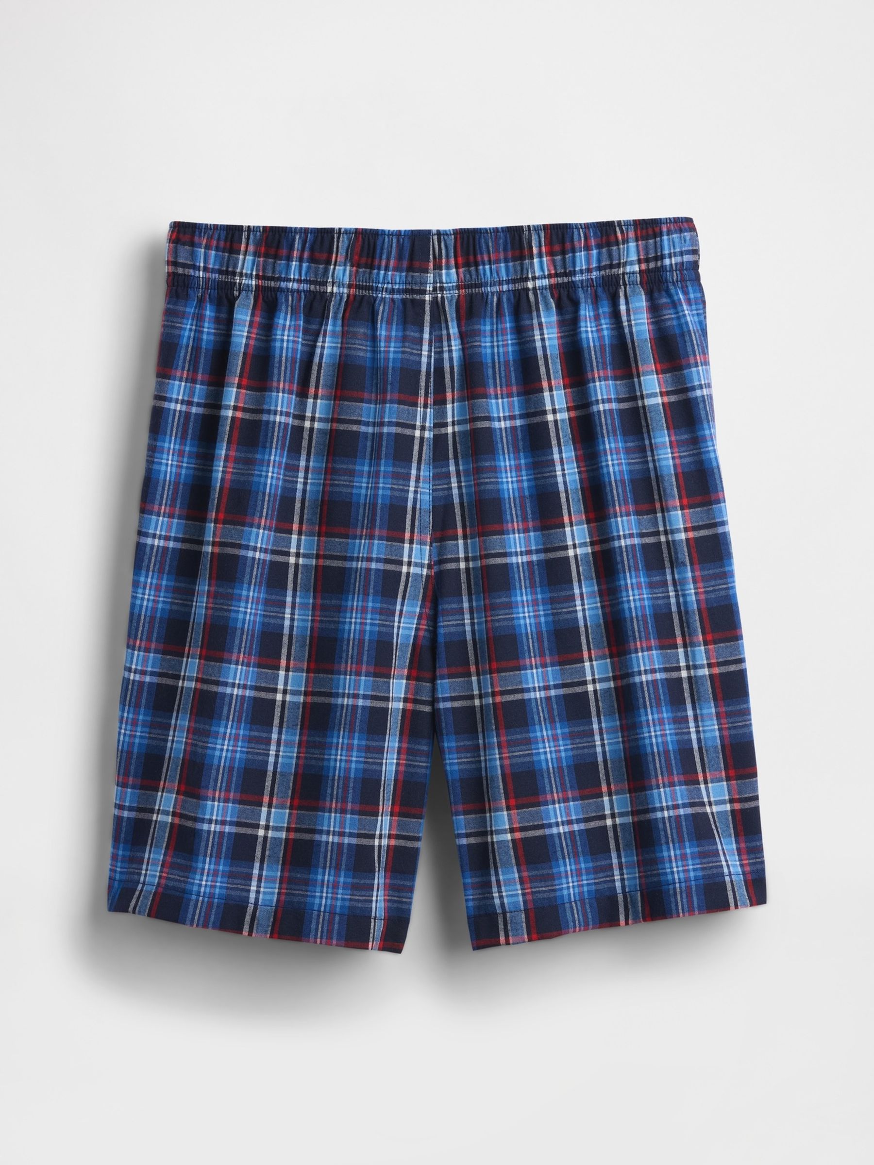 Blue Check Boxer Pyjamas Short (6-13yrs) - Image 2 of 3