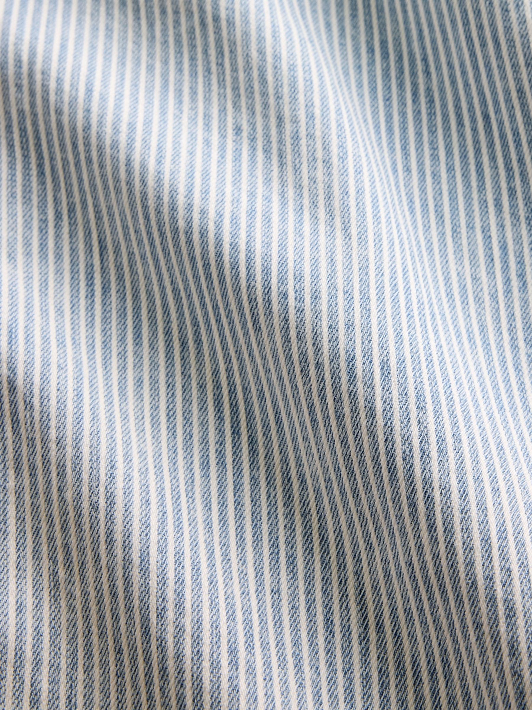 Light Wash striped Low Rise Baggy Jeans - Image 6 of 6