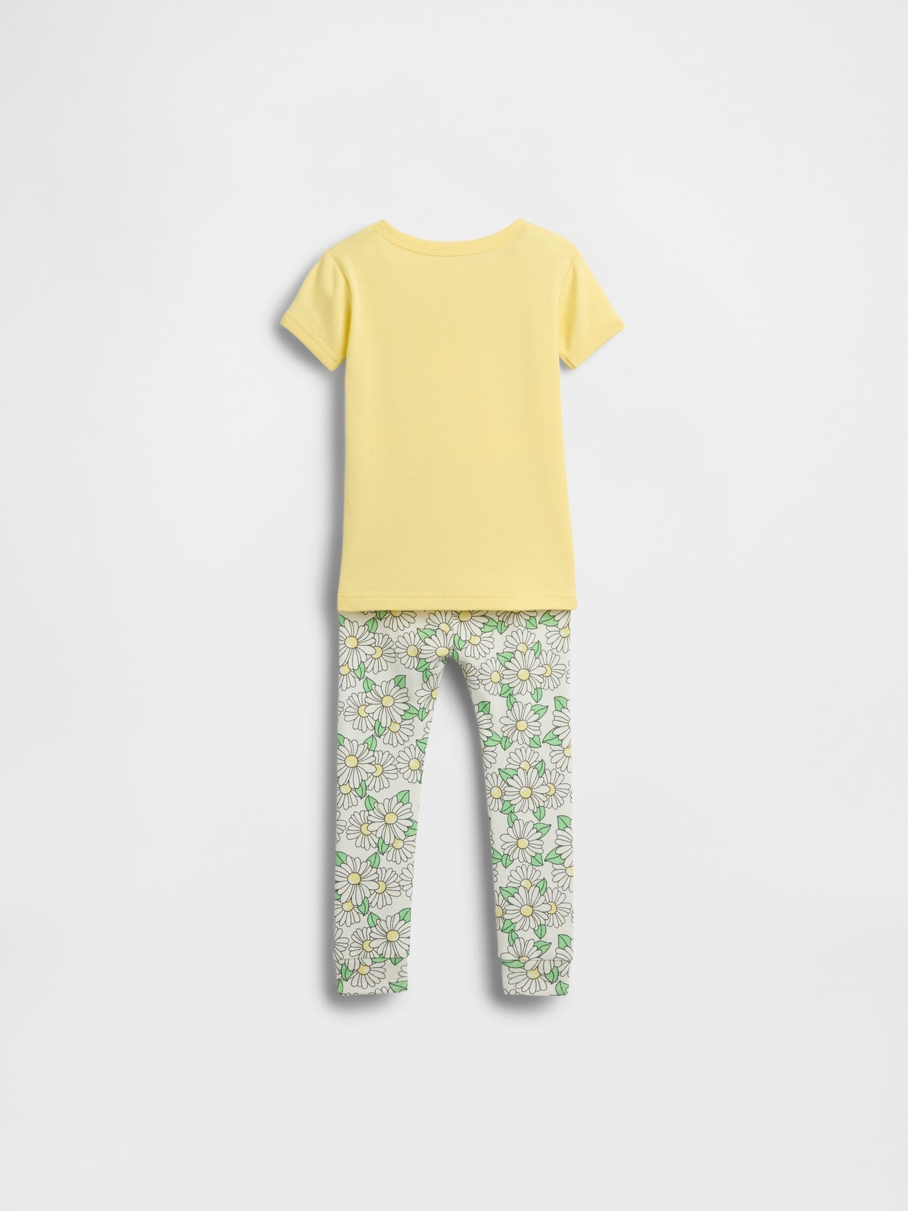 Yellow Winnie The Pooh Brushed Cotton Pyjamas Set - Image 2 of 2