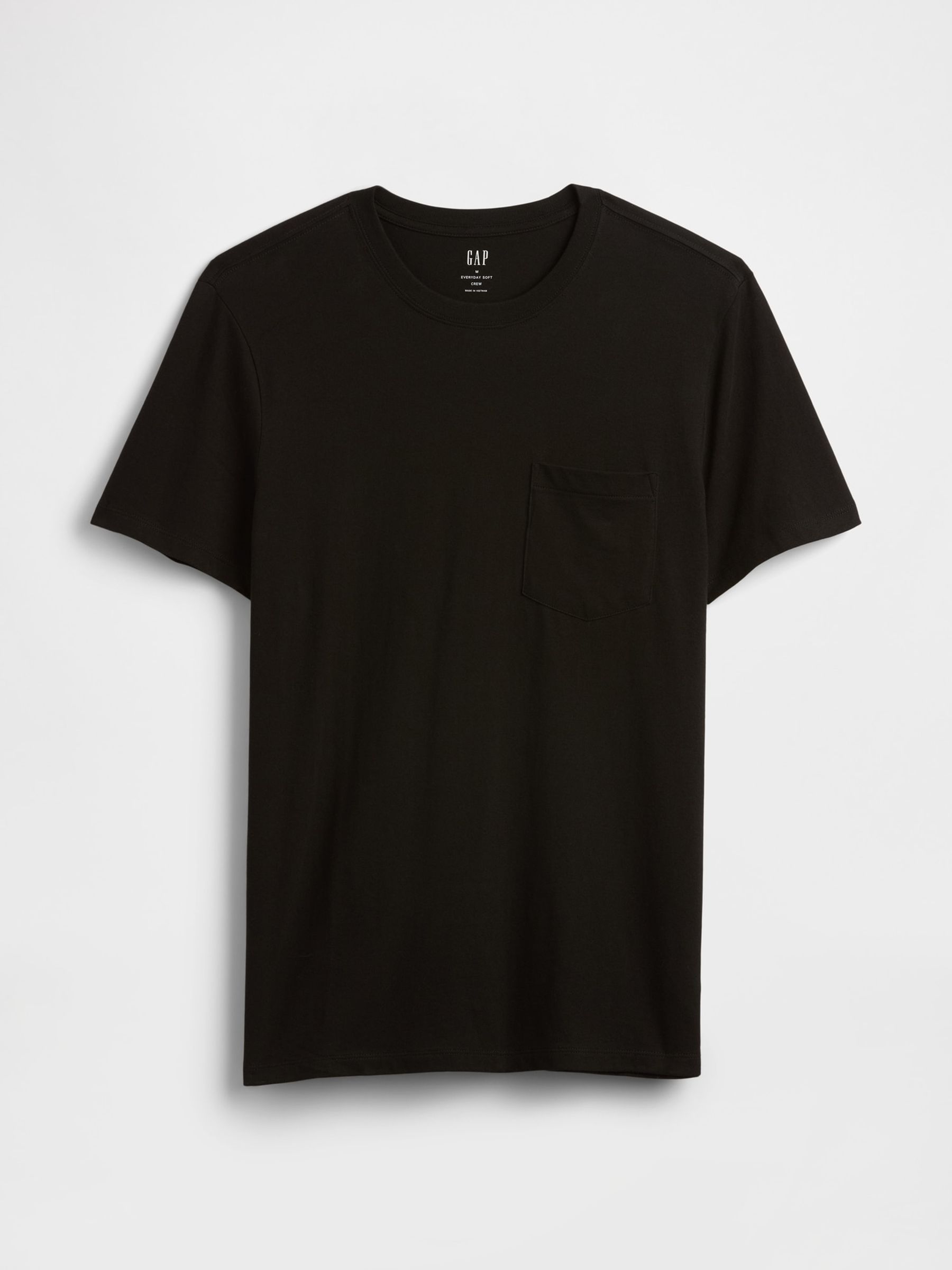 Black Everyday Soft Pocke T-shirt - Image 4 of 5