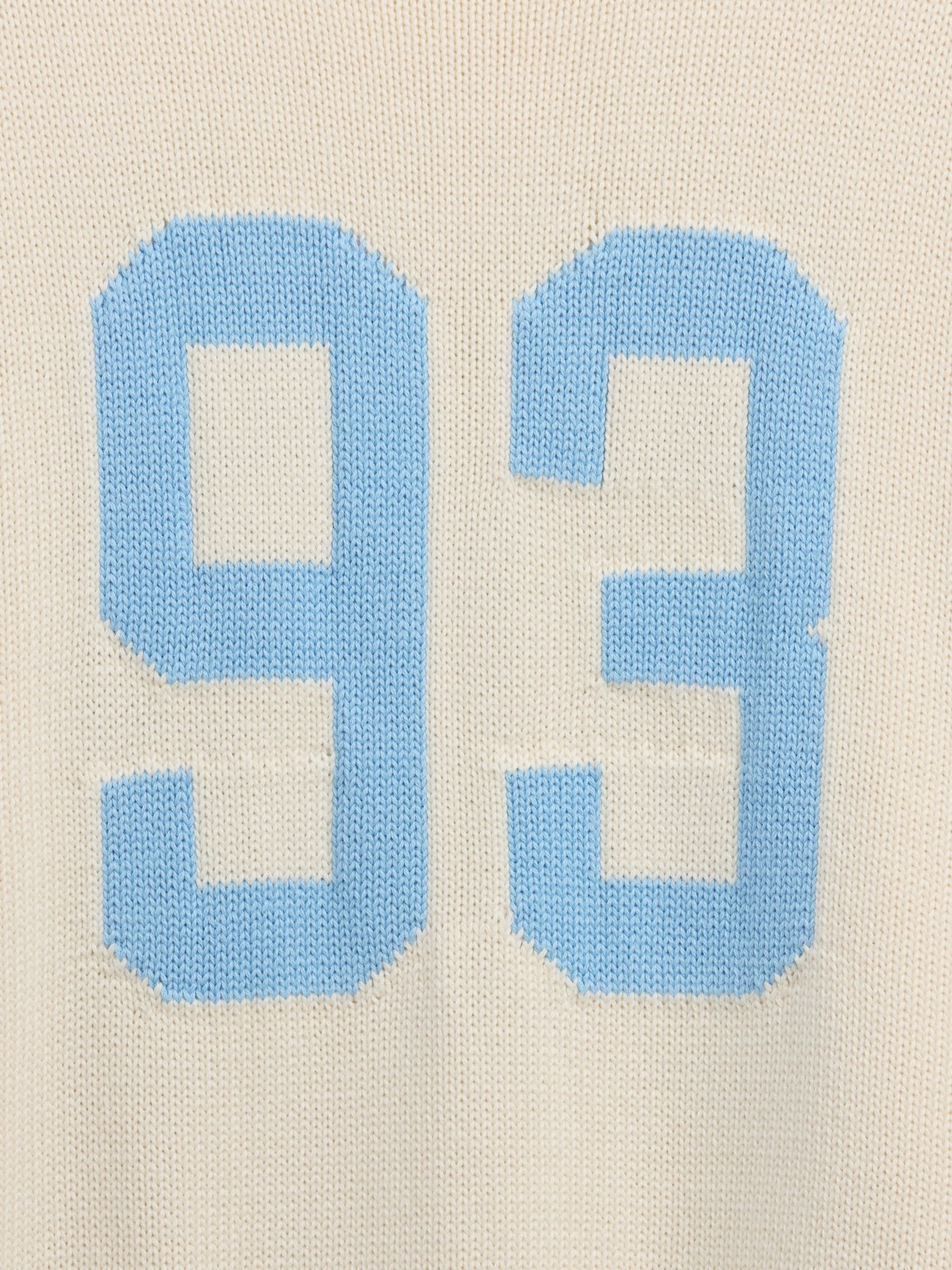 White Oversized Longline Jumper - Image 5 of 5