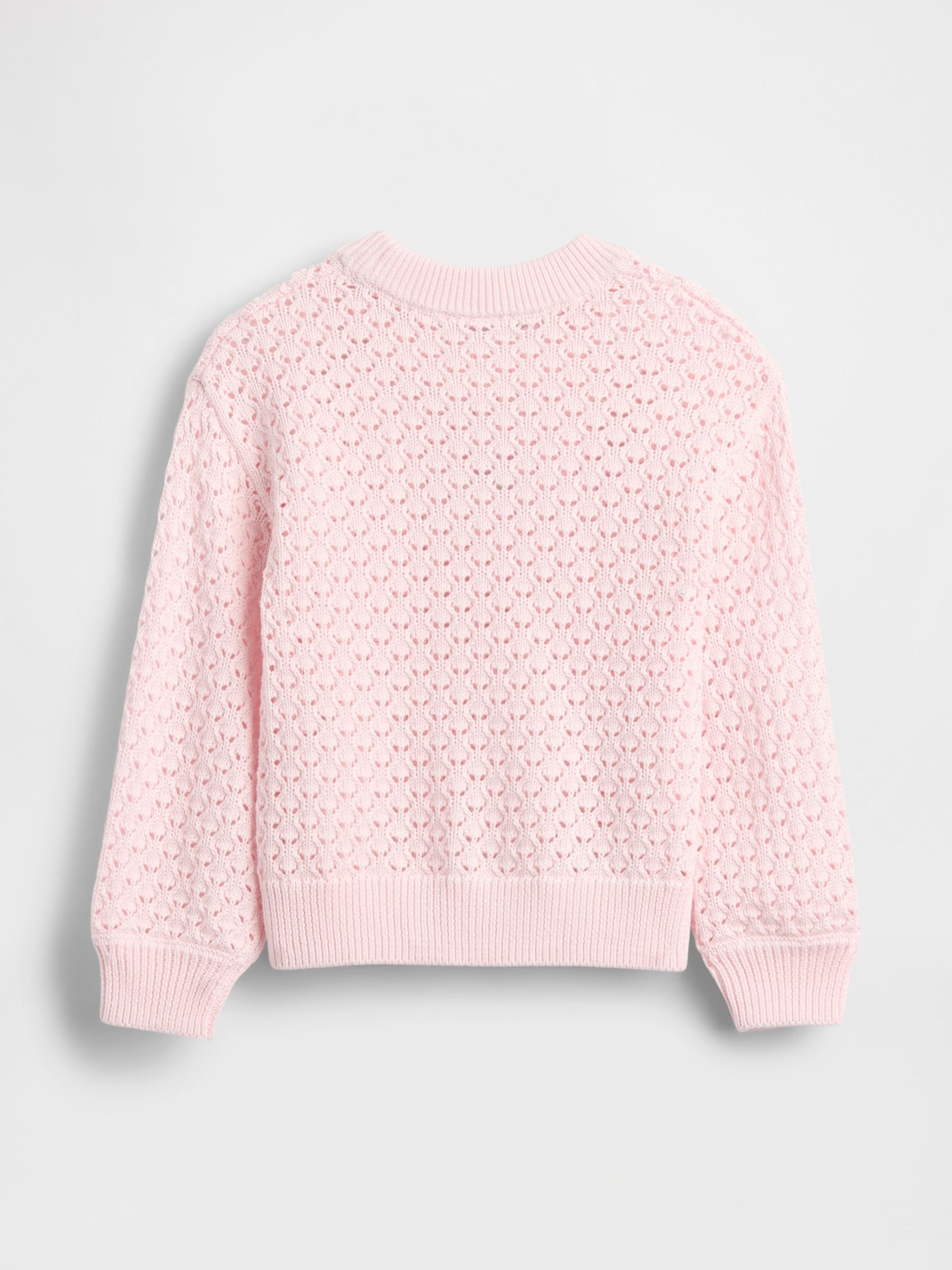 Pink Crew Neck Jumper - Image 2 of 2