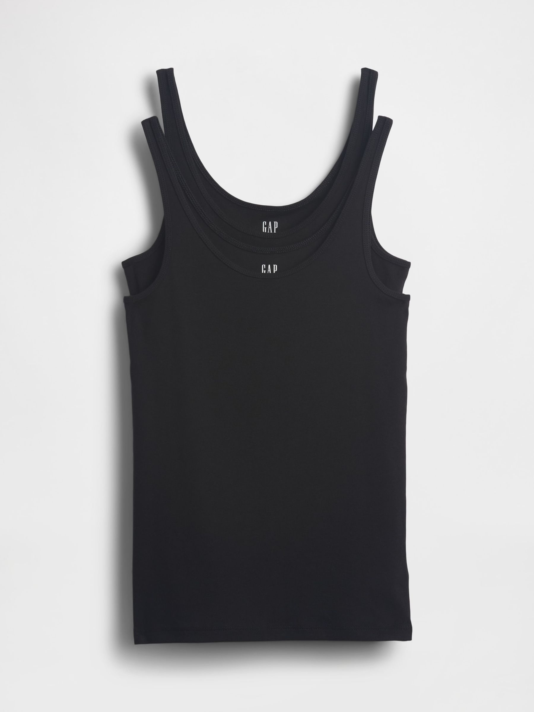 Black Favourite Vest 2-Pack - Image 1 of 3