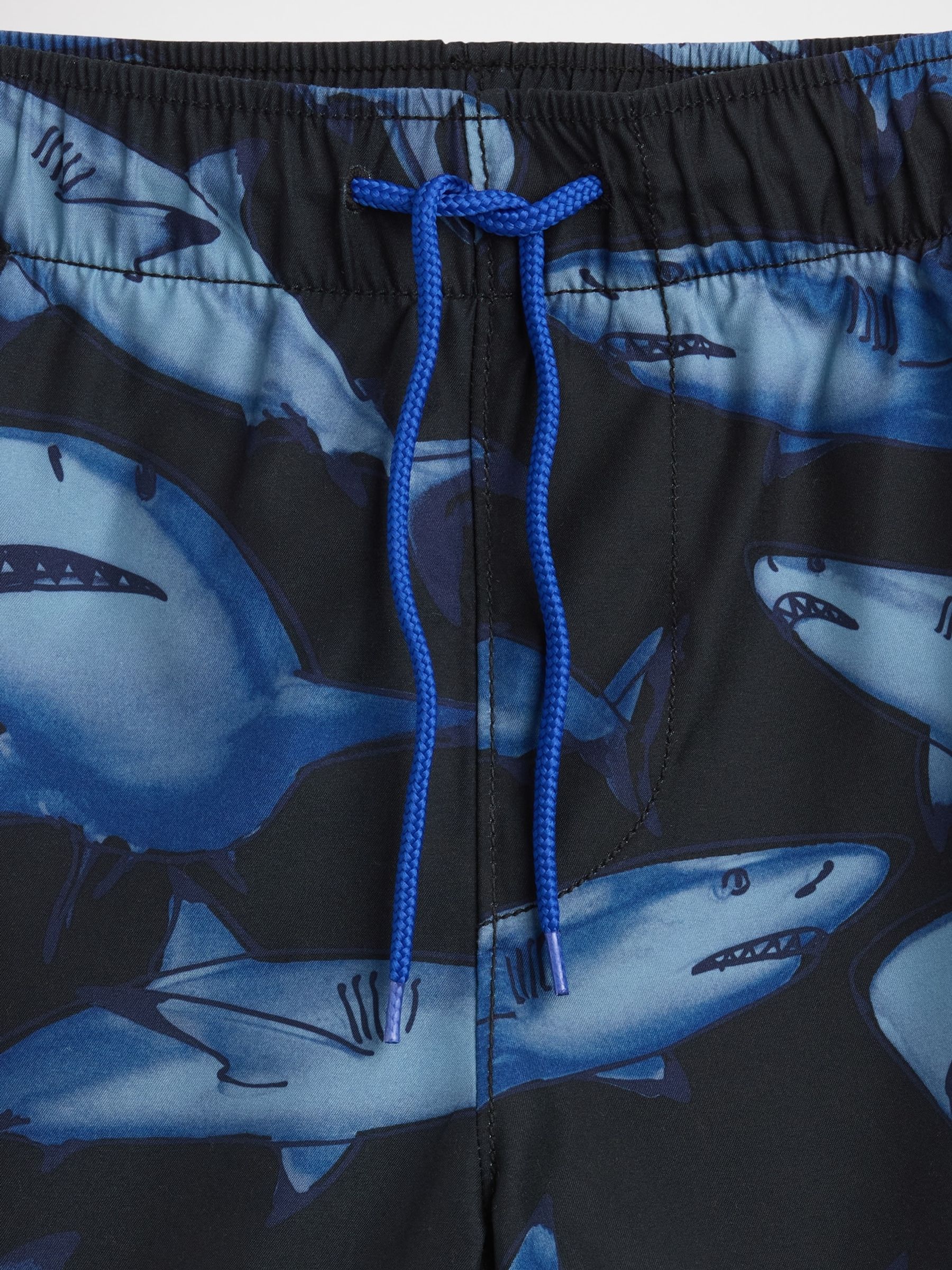 Black 5 inch Recycled Swim Trunk (4-13yrs) - Image 3 of 3