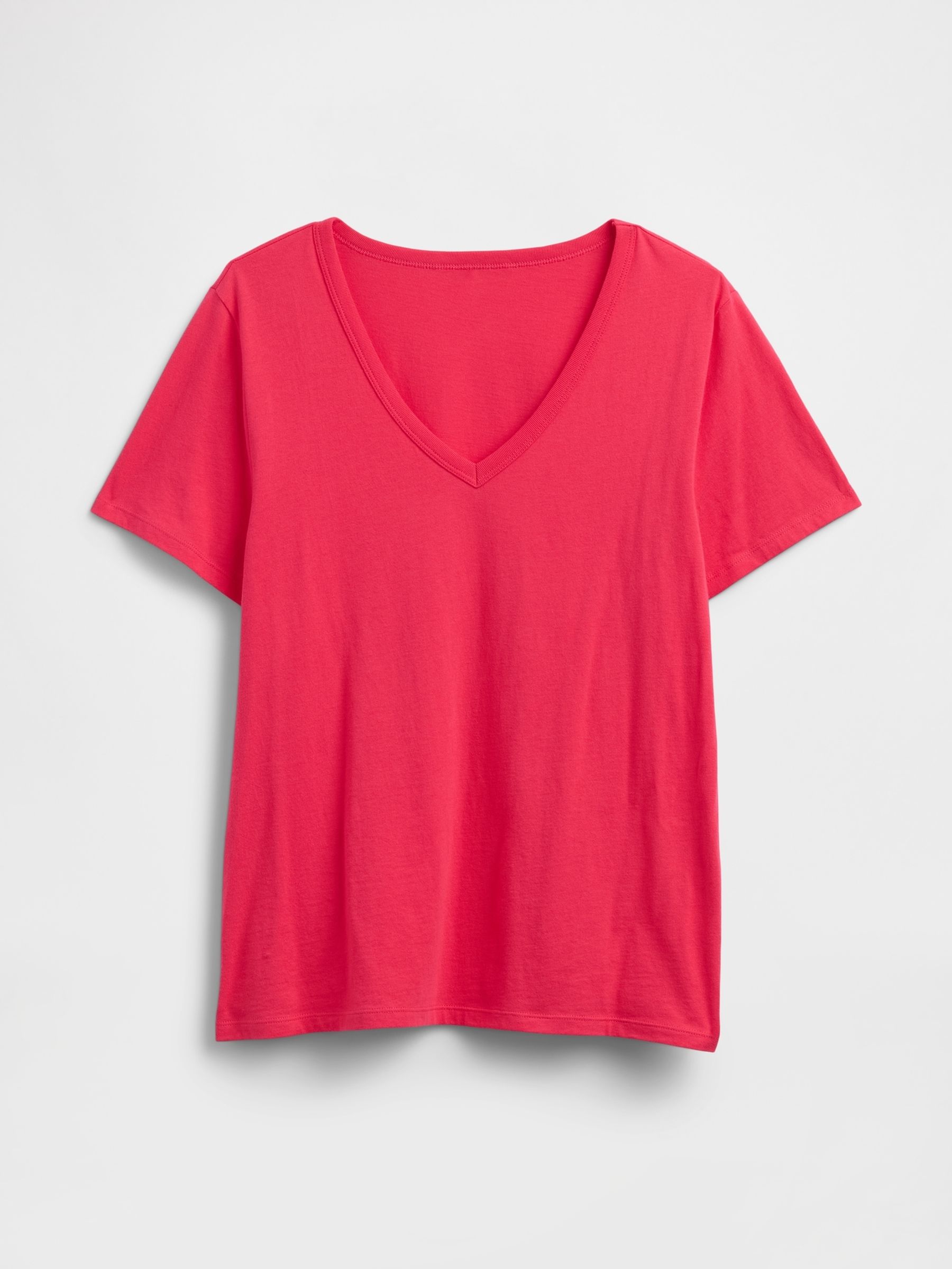 Pink Favourite V-Neck T-Shirt - Image 5 of 5