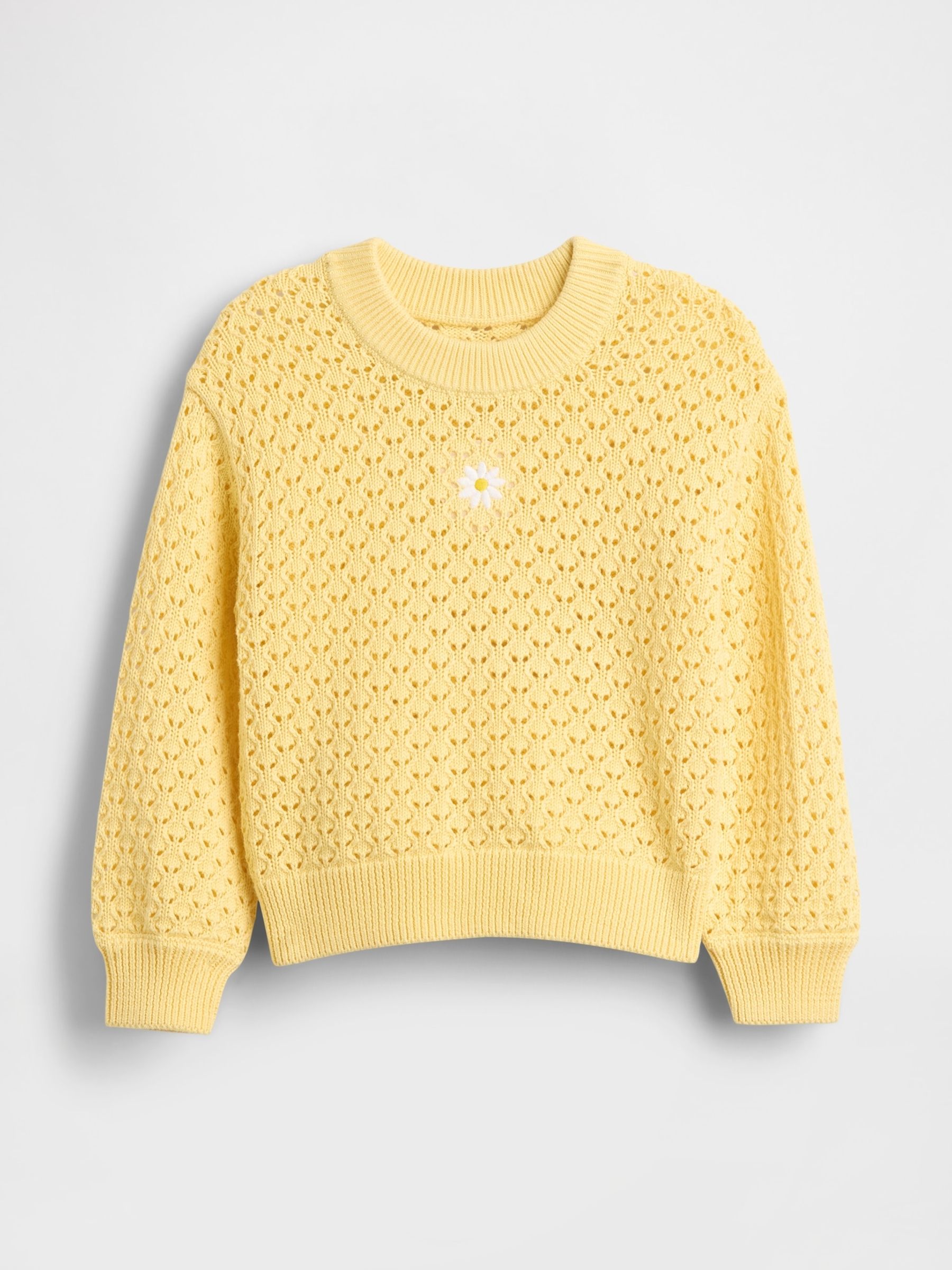 Yellow Crew Neck Jumper - Image 1 of 2