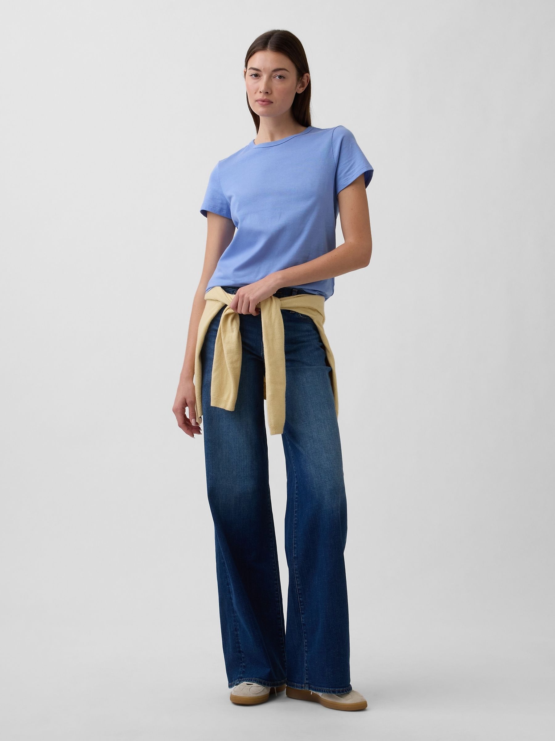 Blue Favourite Crew Neck T-Shirt - Image 3 of 5