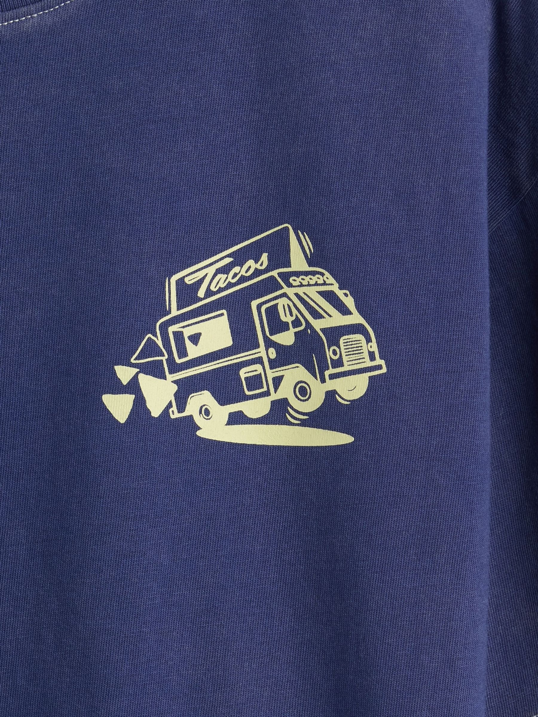 Blue Relaxed Graphic T-Shirt - Image 3 of 3