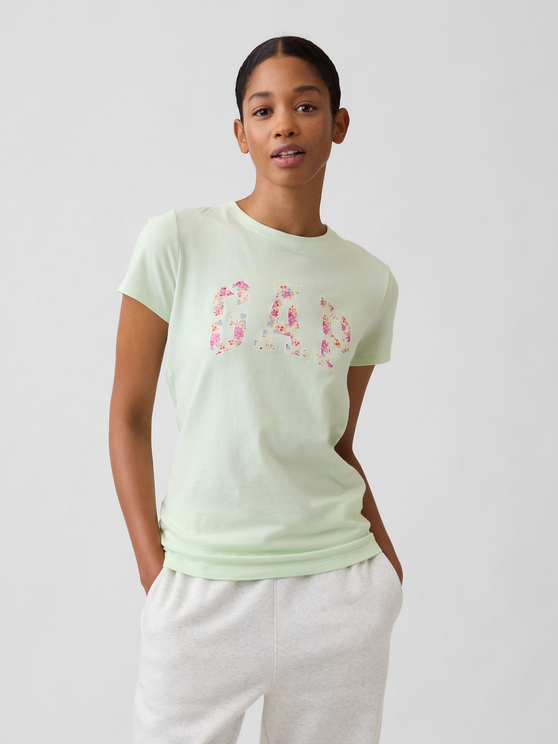 Green Logo T-Shirt - Image 1 of 5
