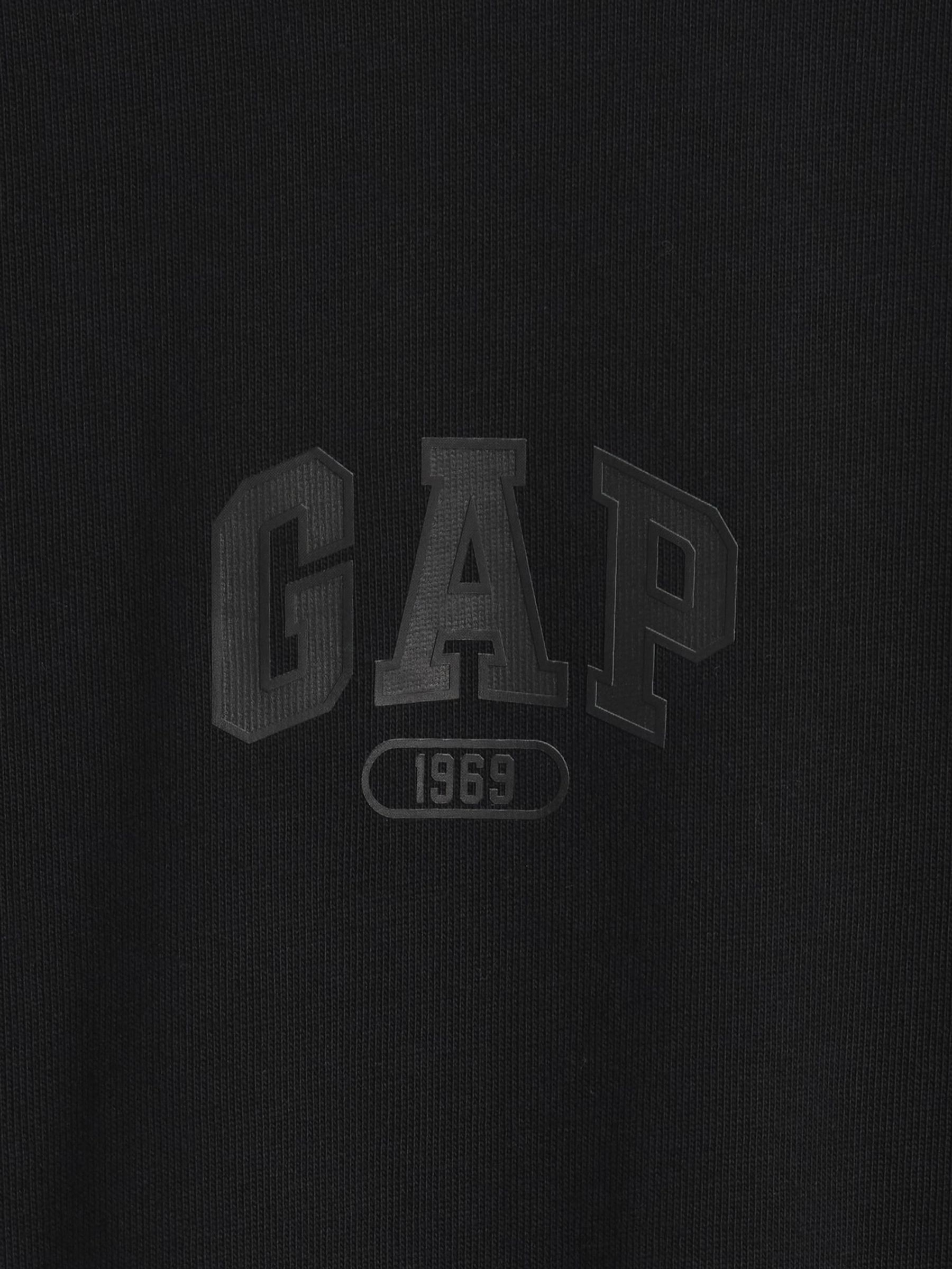 Black Heavyweight Relaxed 1969 Logo Boxy T-Shirt - Image 4 of 4