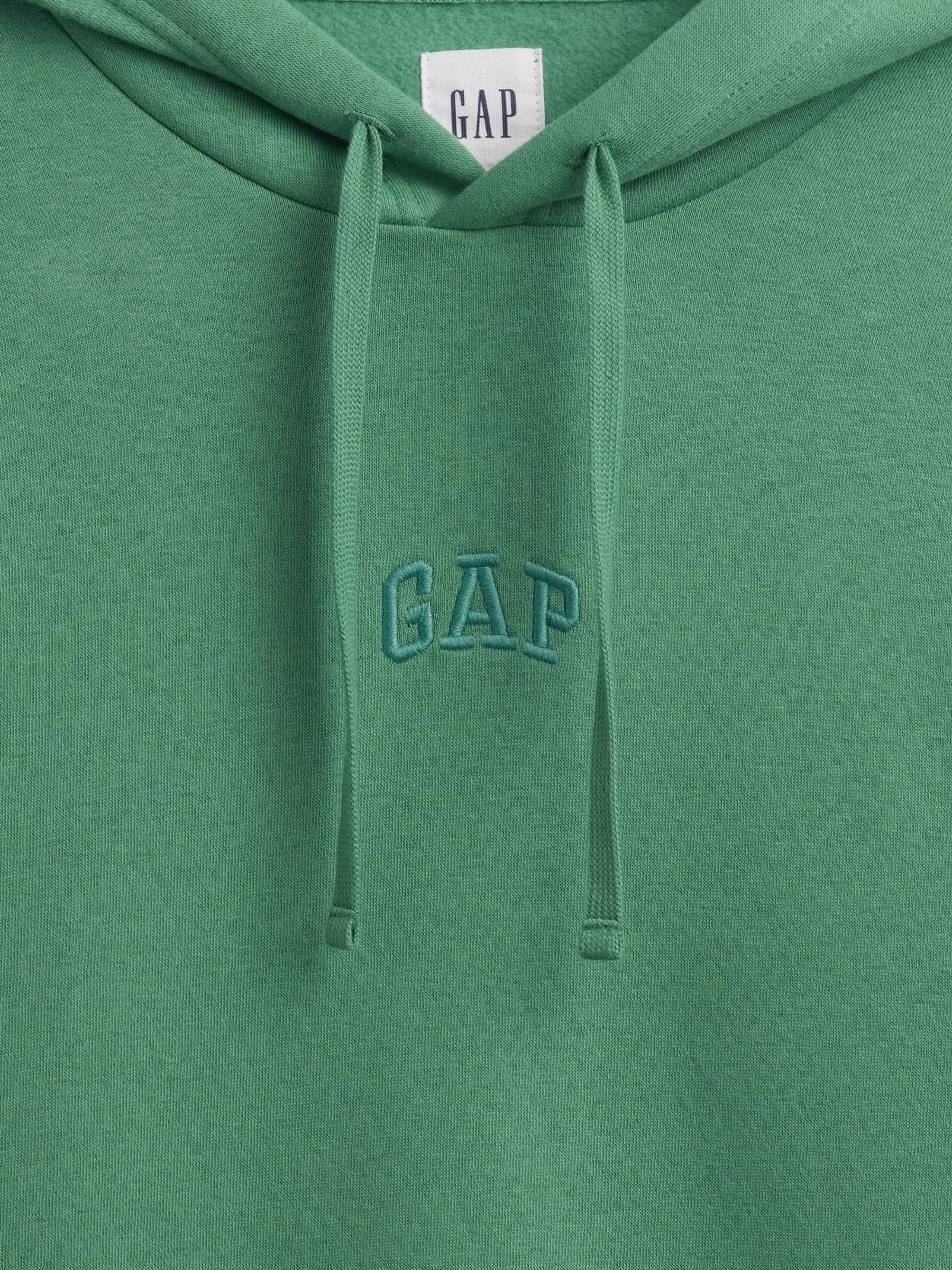 Green Relaxed Mini-Logo Hoodie - Image 4 of 4