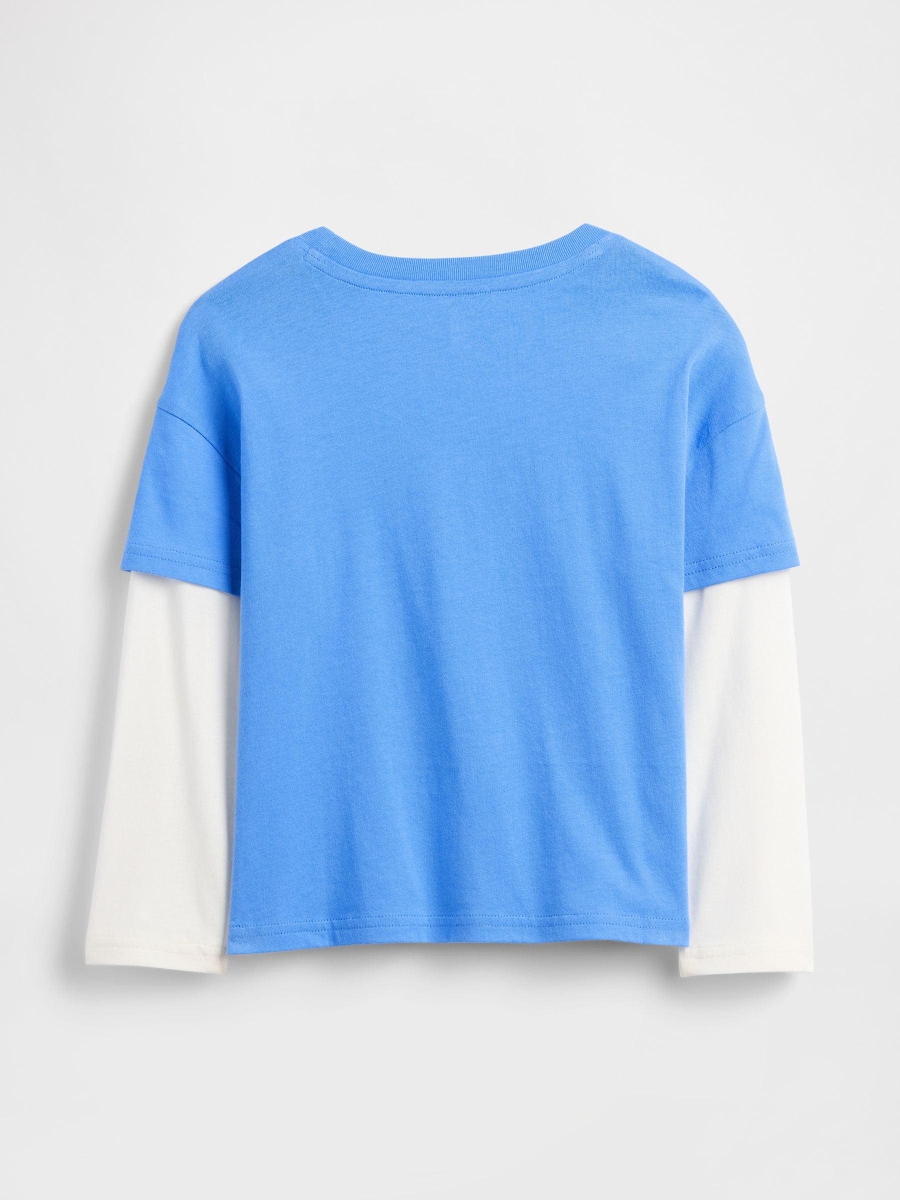 Blue Relaxed Graphic T-Shirt - Image 2 of 3