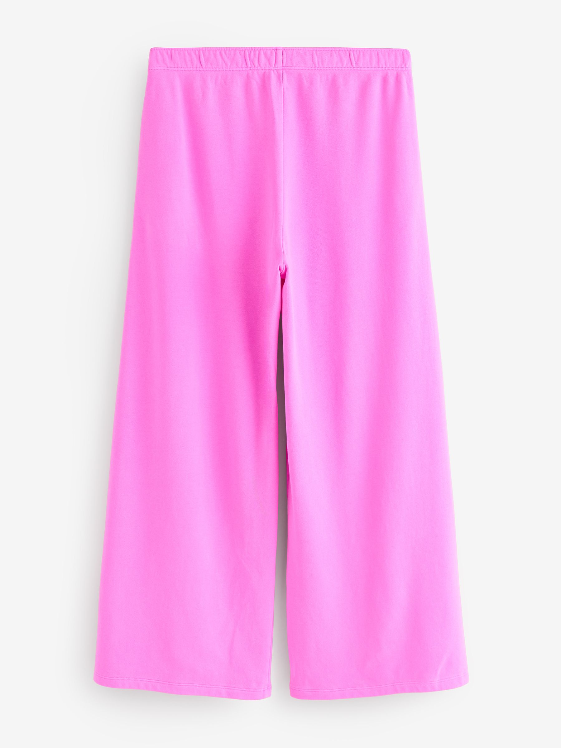 Pink Logo French Terry Wide Leg Joggers - Image 2 of 5