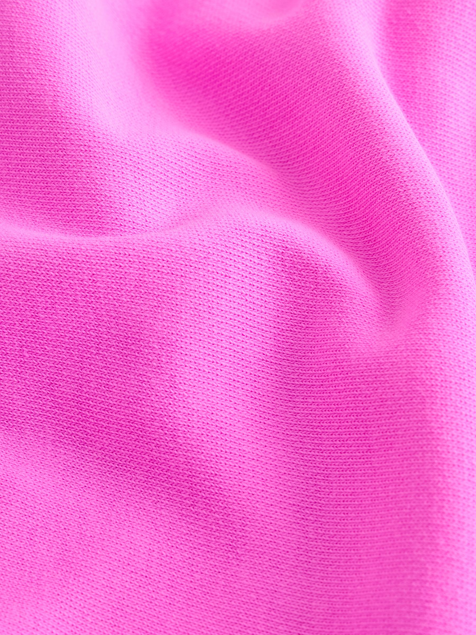 Pink Logo French Terry Wide Leg Joggers - Image 3 of 5