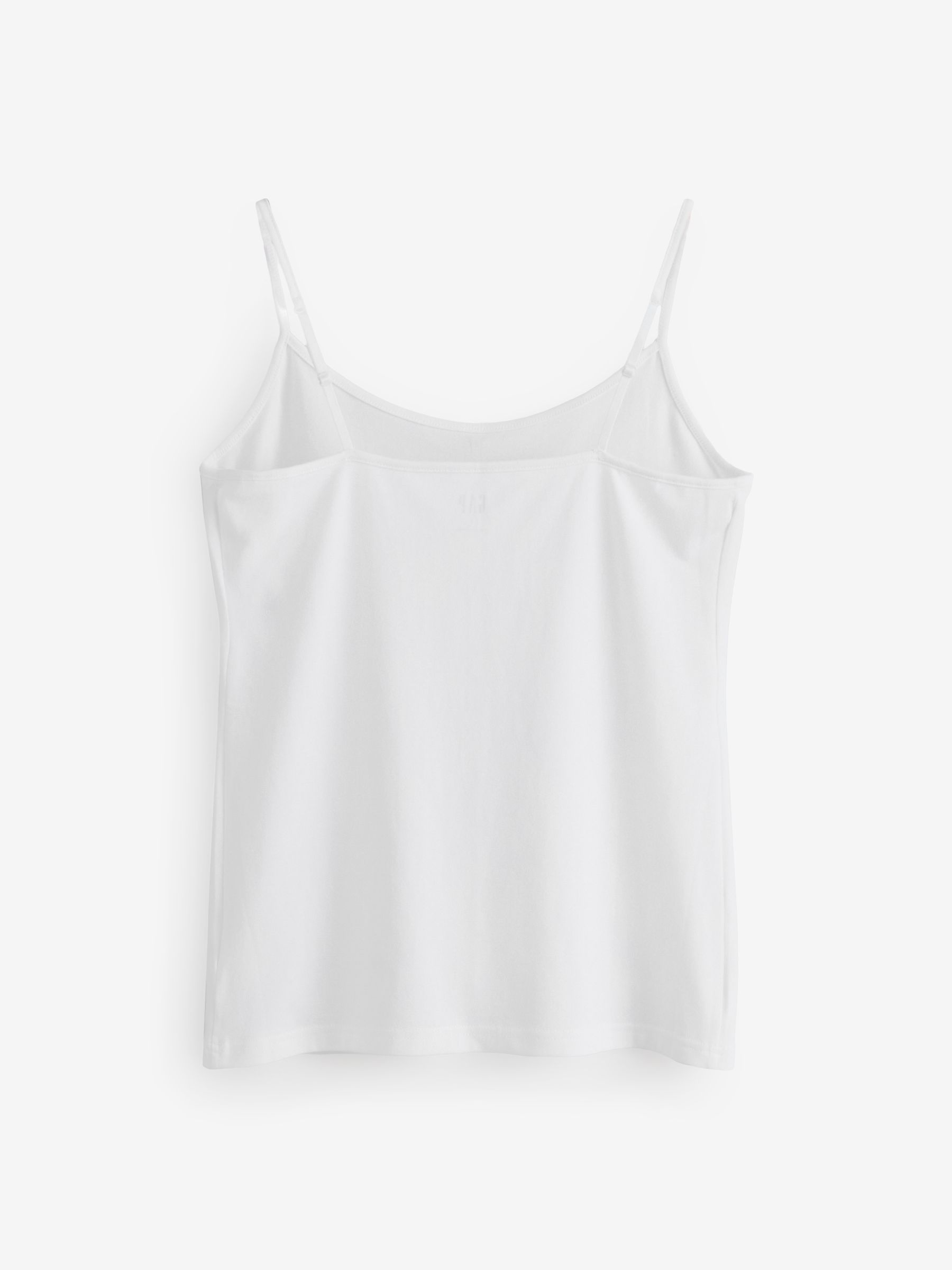 White Stretch Jersey Cami (3-Pack) - Image 3 of 7