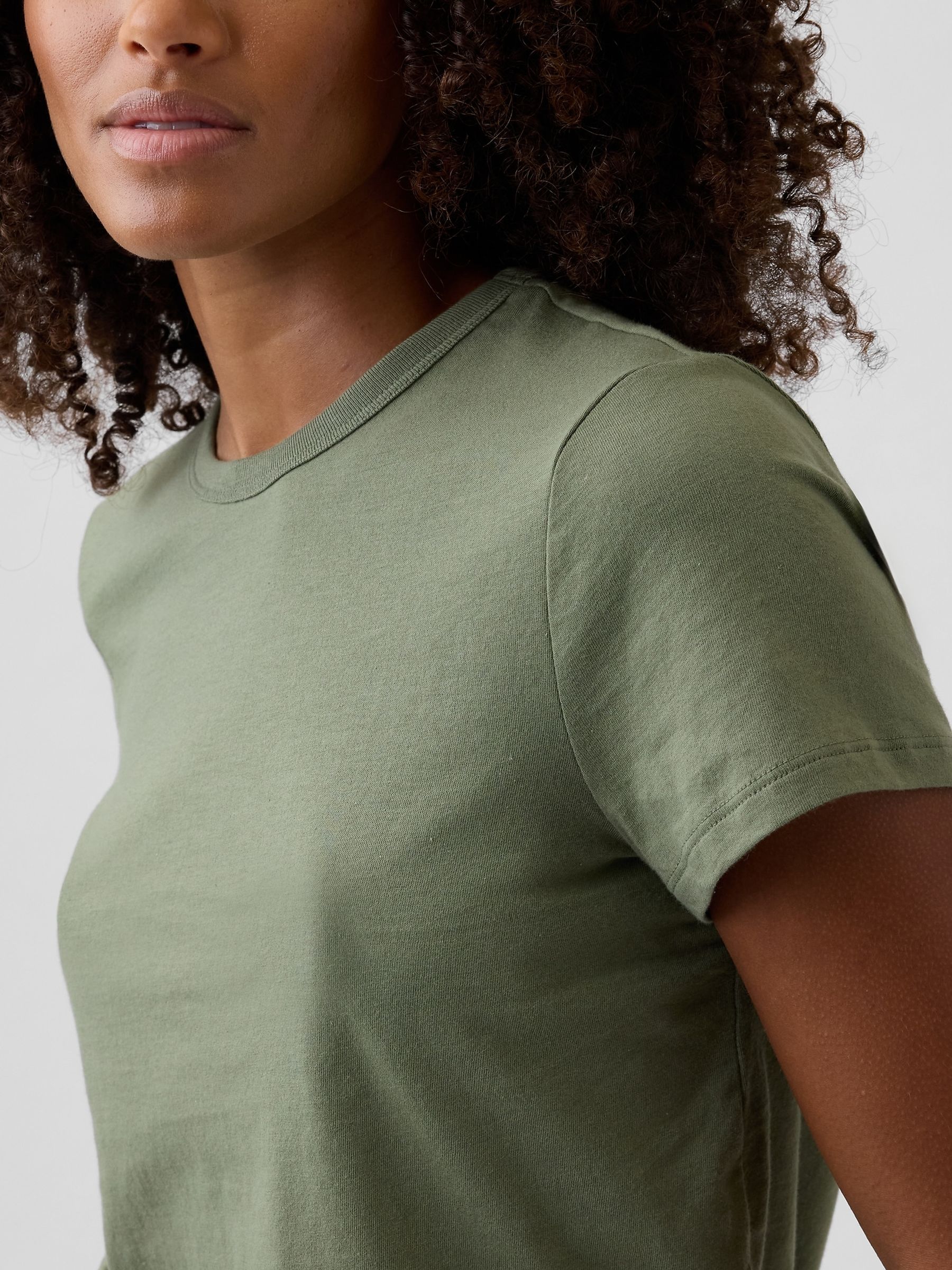 Green Favourite Crew Neck T-Shirt - Image 4 of 5