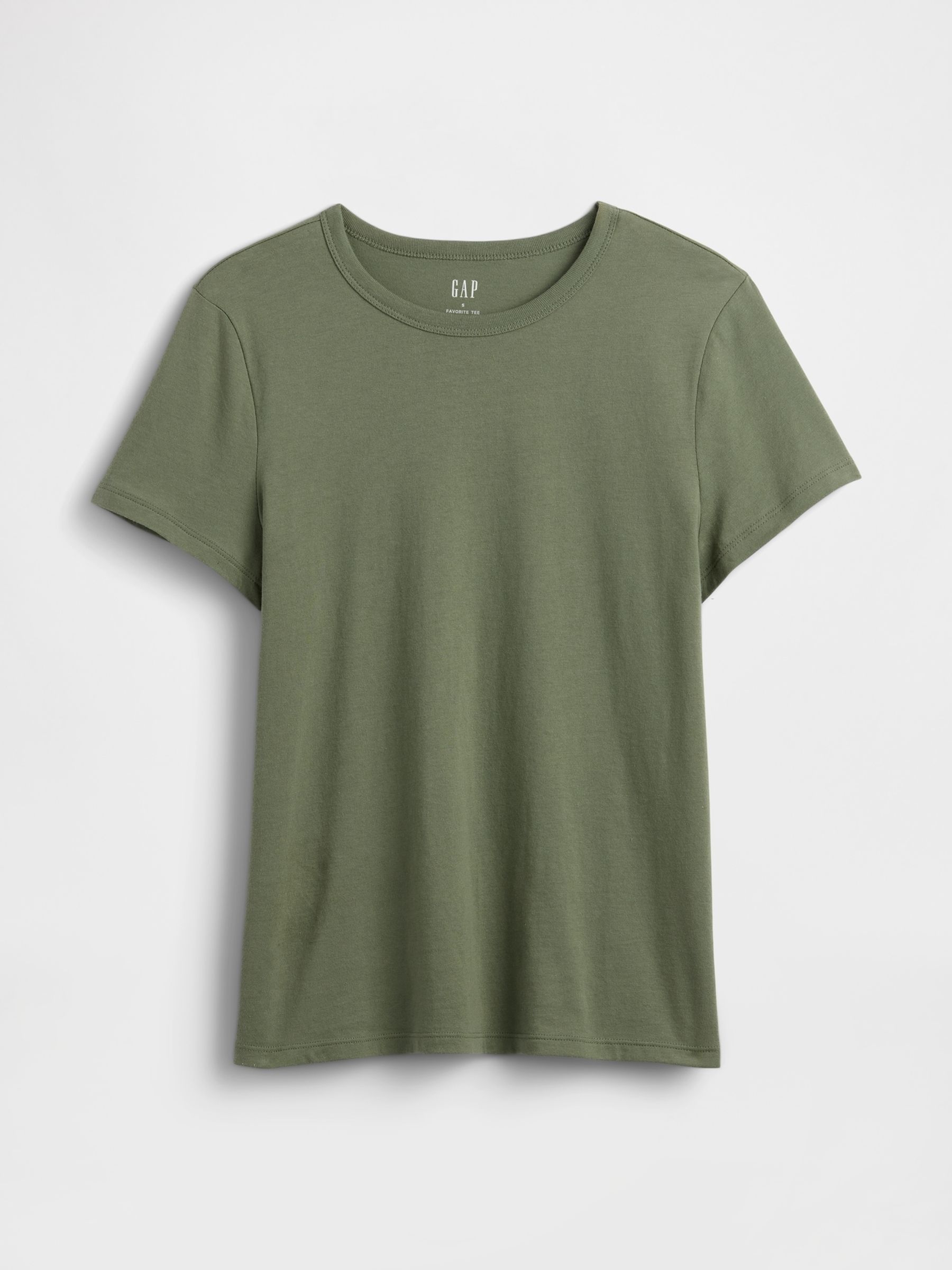 Green Favourite Crew Neck T-Shirt - Image 5 of 5