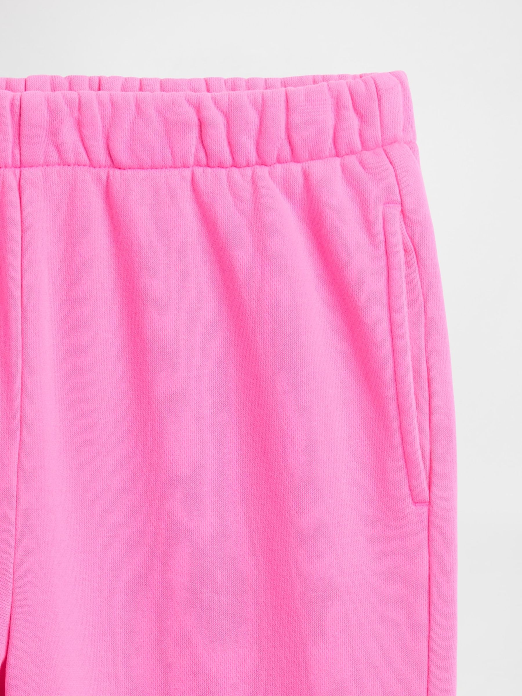 Pink Relaxed Fleece Joggers (4-13yrs) - Image 3 of 3