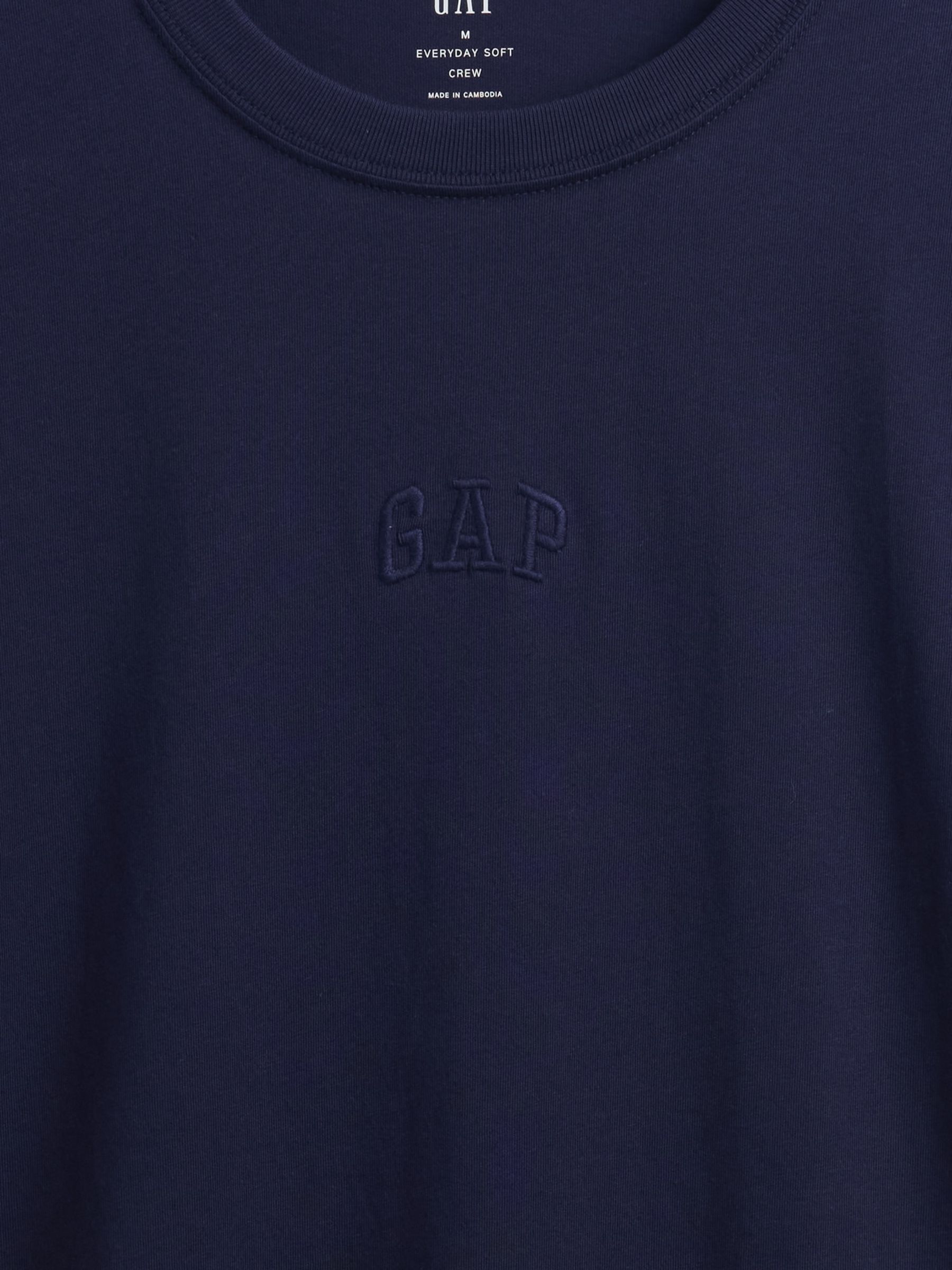 Navy Everyday Soft Mini Logo T-Shirt - Image 4 of 4