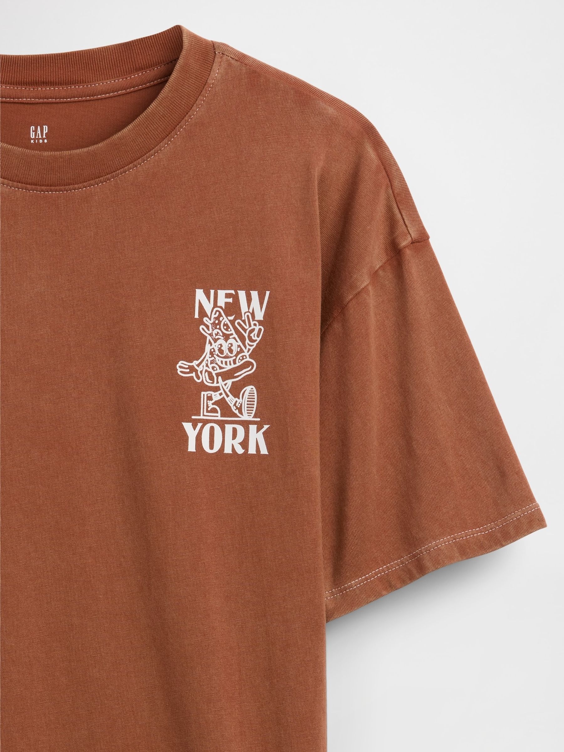 Brown Relaxed Graphic T-Shirt - Image 3 of 3