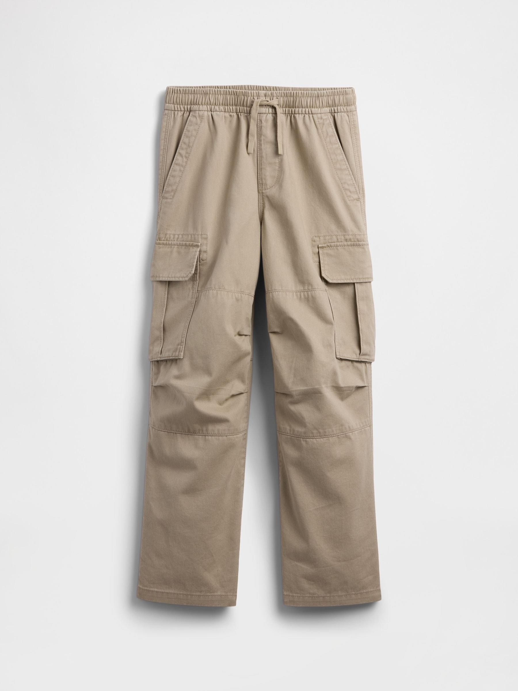 Beige Easy Cargo Trousers - Image 4 of 5