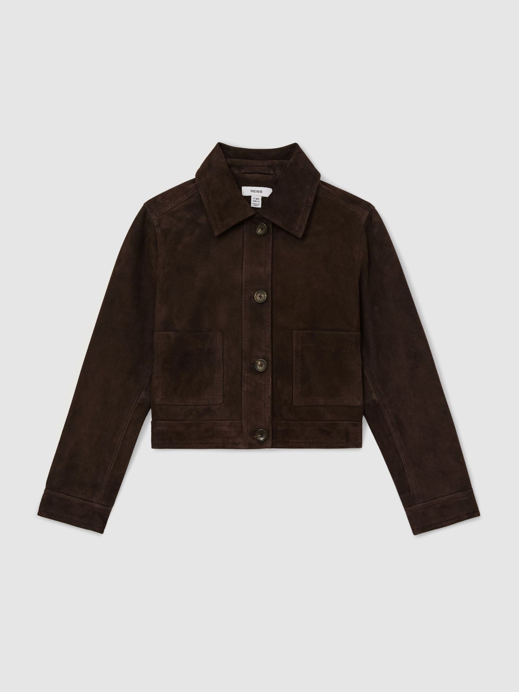 Jacket in Chocolate Brown - Image 3 of 3