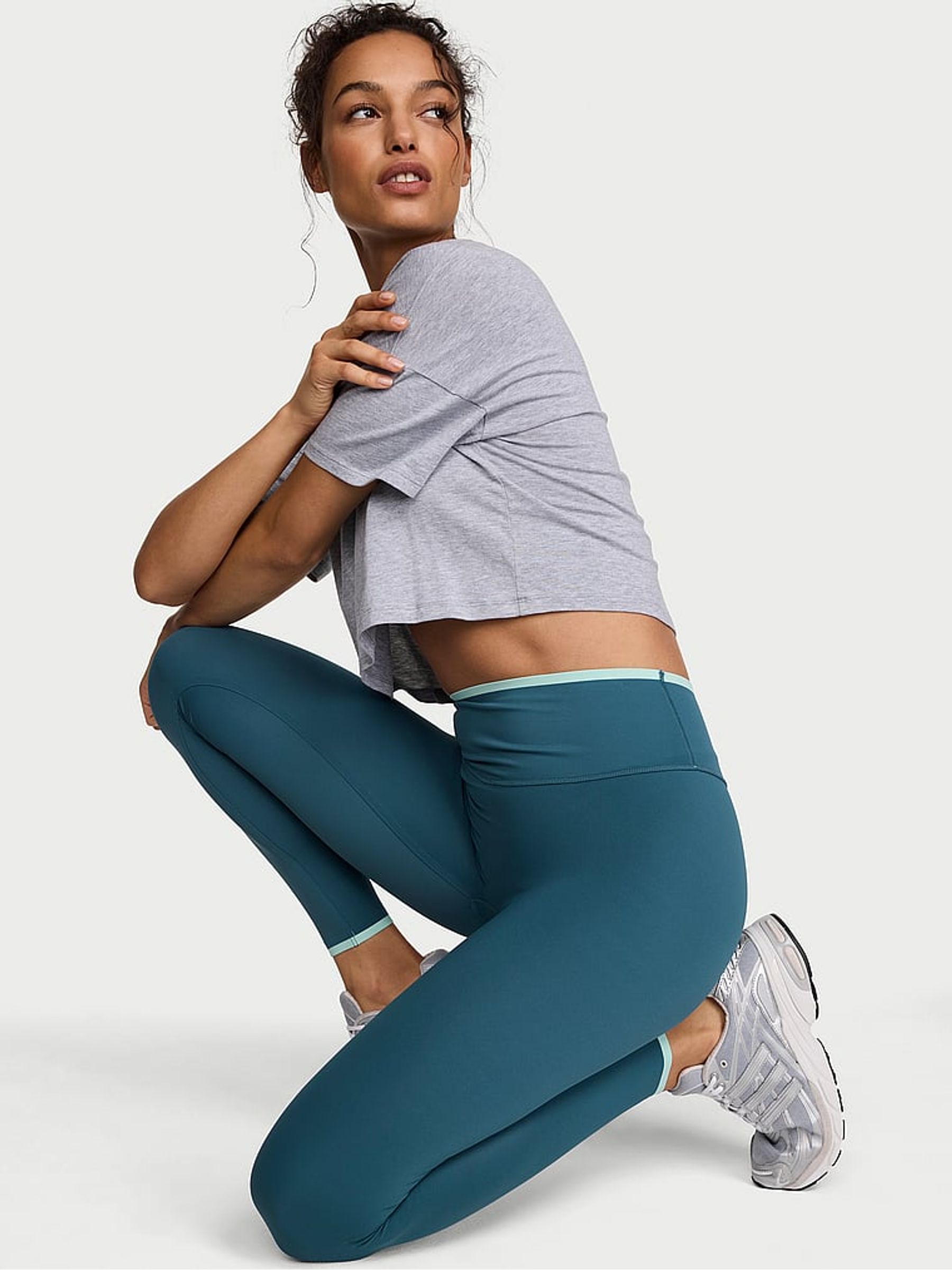 Teal Blue Elevate™ Leggings - Image 1 of 2