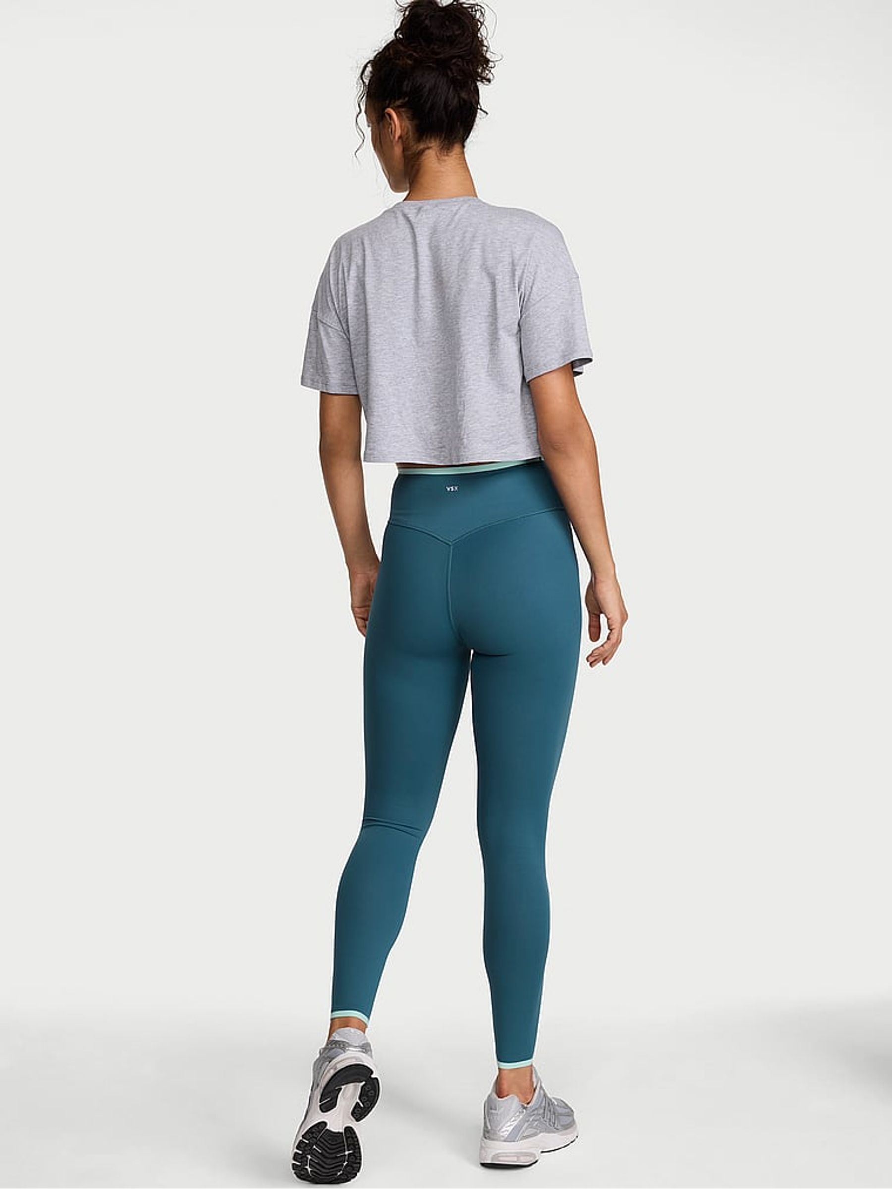 Teal Blue Elevate™ Leggings - Image 2 of 2