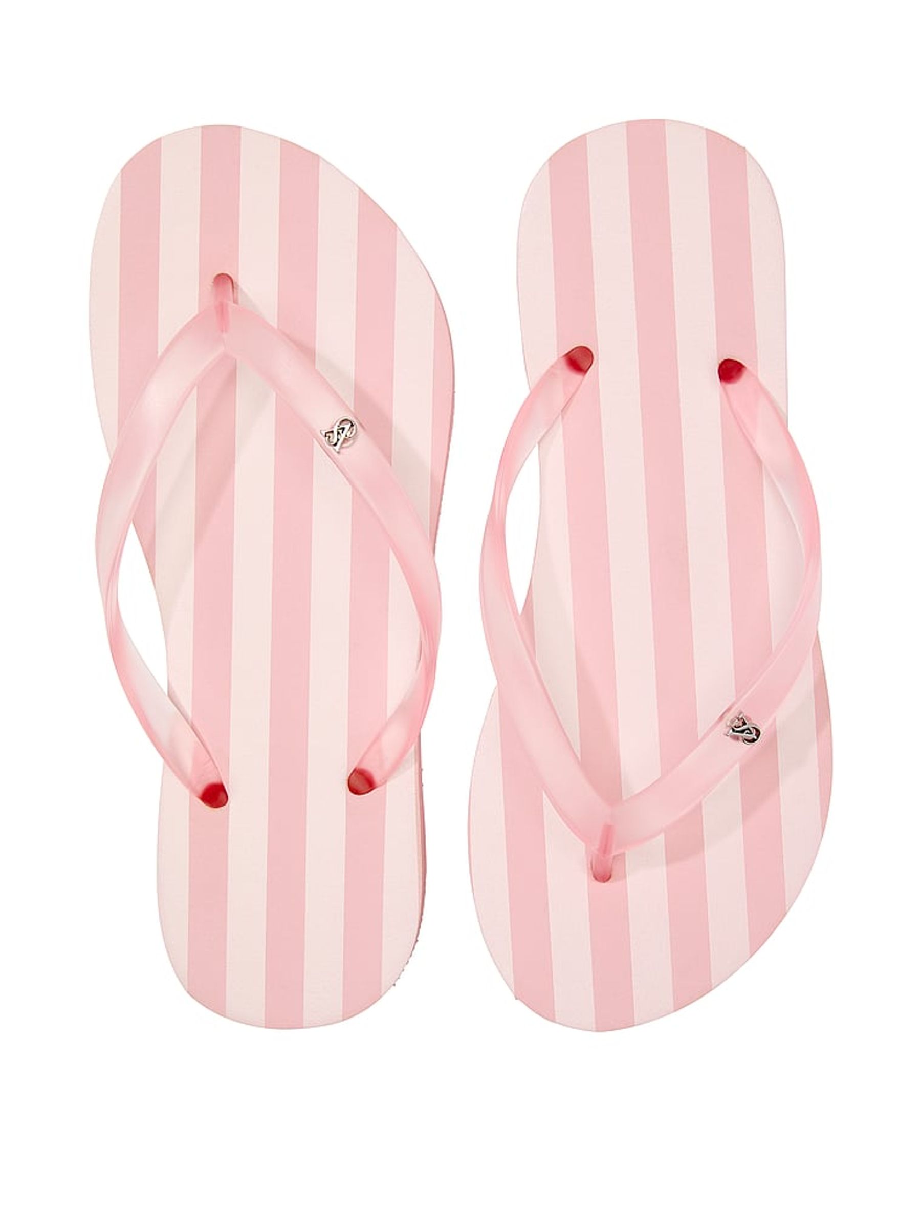 Pink Iconic Stripe Flip Flops - Image 1 of 2