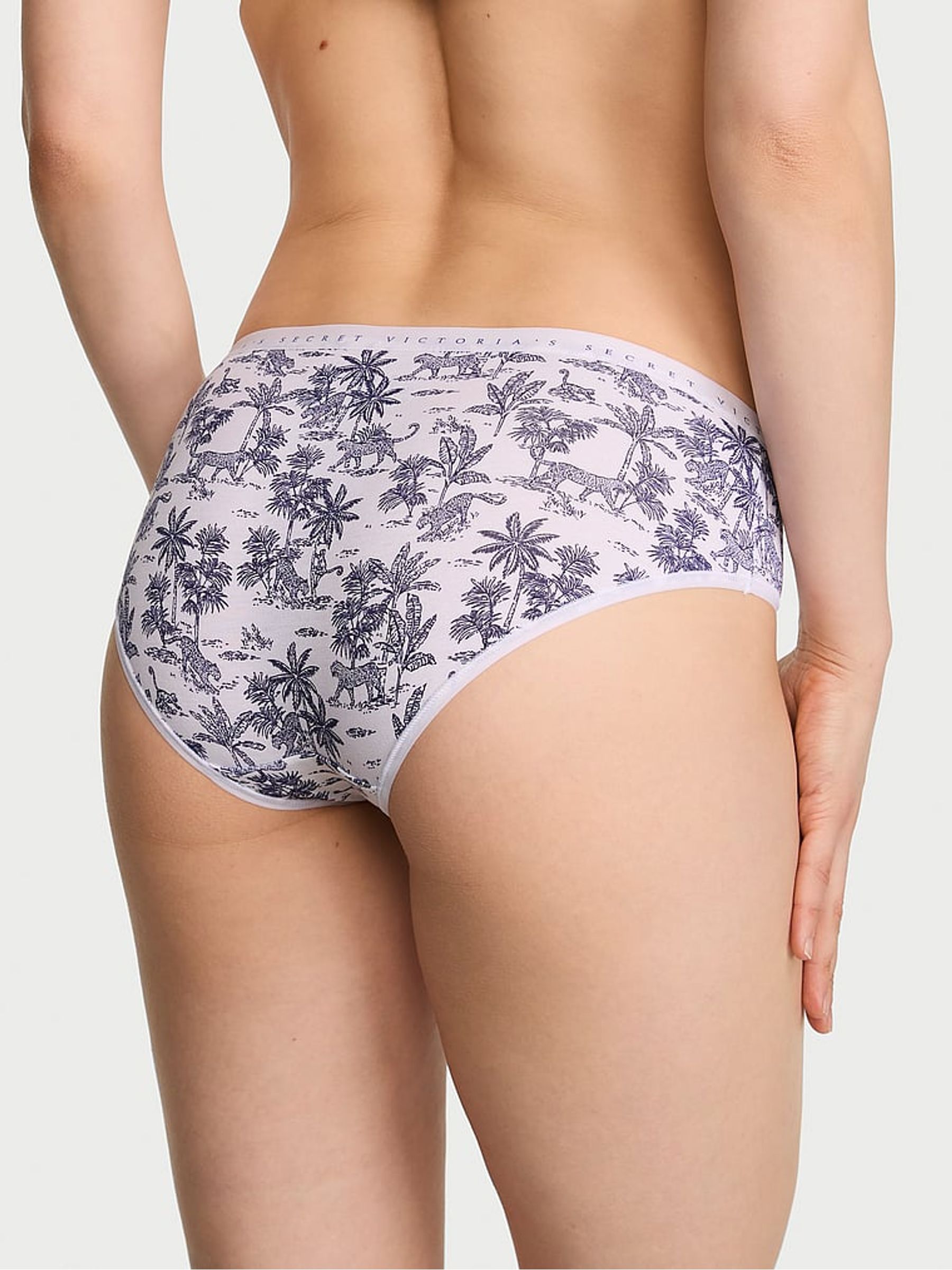 White Jungle Hipster Knickers - Image 2 of 2