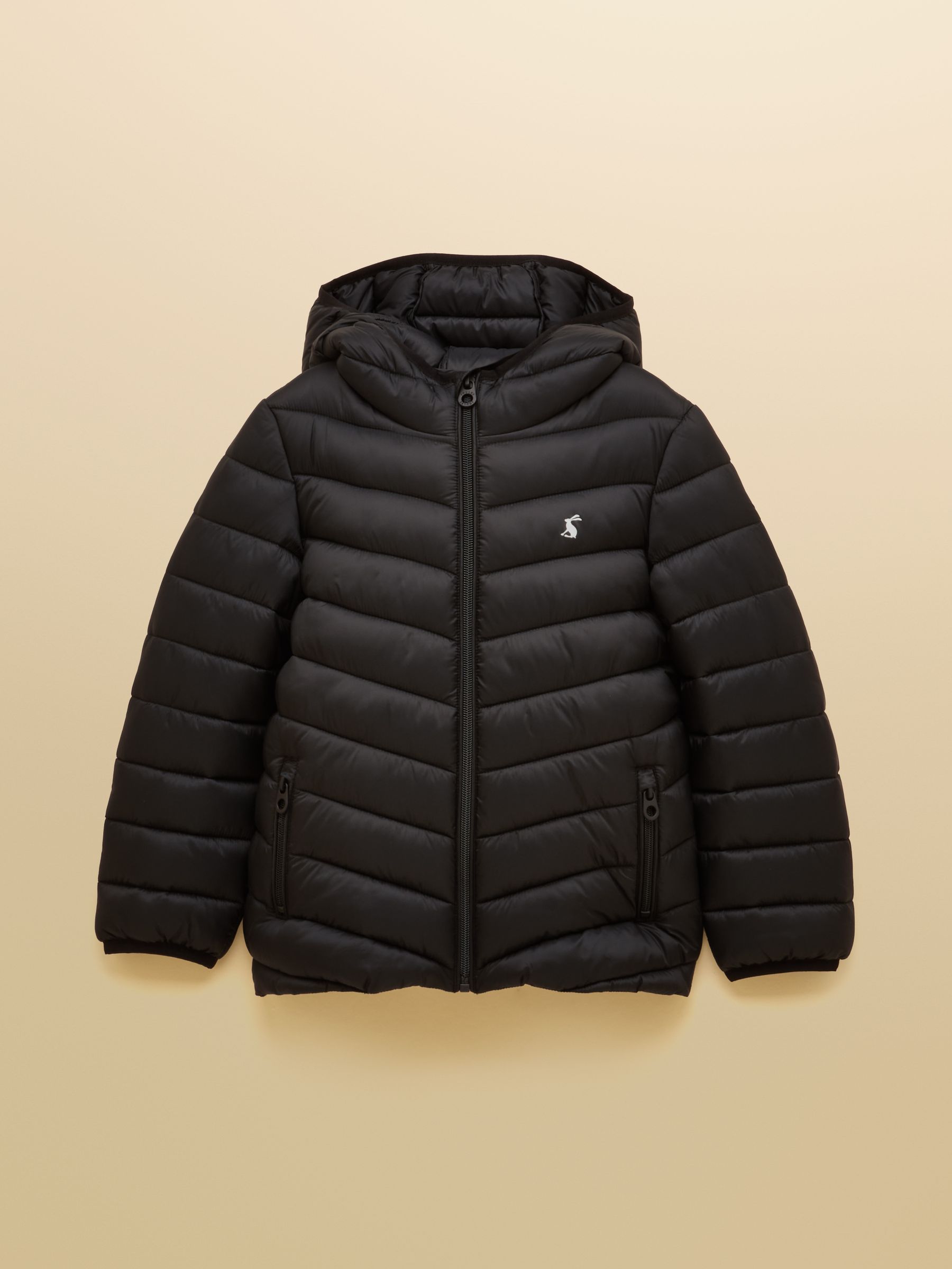 Kids' Cairn Black Showerproof Padded Coat - Image 1 of 5