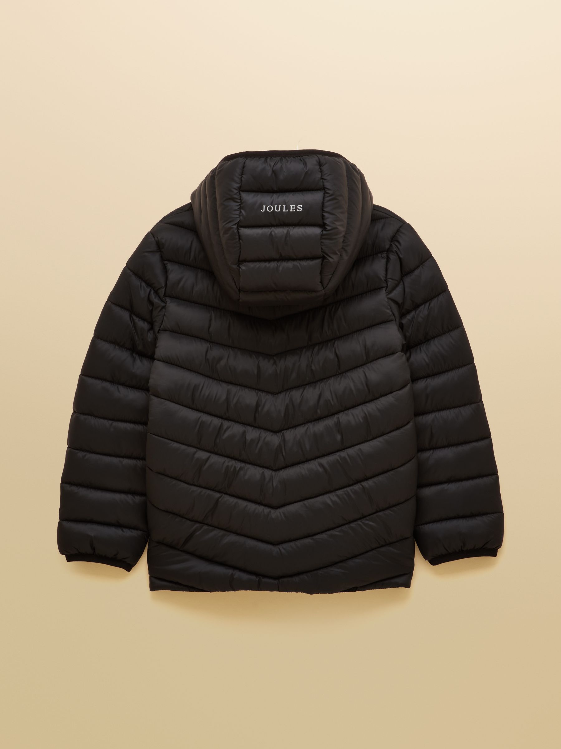Kids' Cairn Black Showerproof Padded Coat - Image 2 of 5