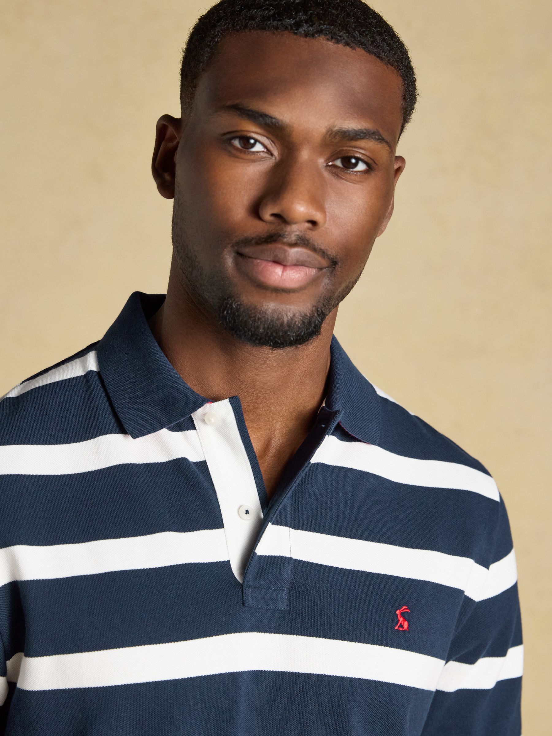 Woody Stripe/Navy/Blue/White/Grey Polo Shirts 5 Pack - Image 9 of 12