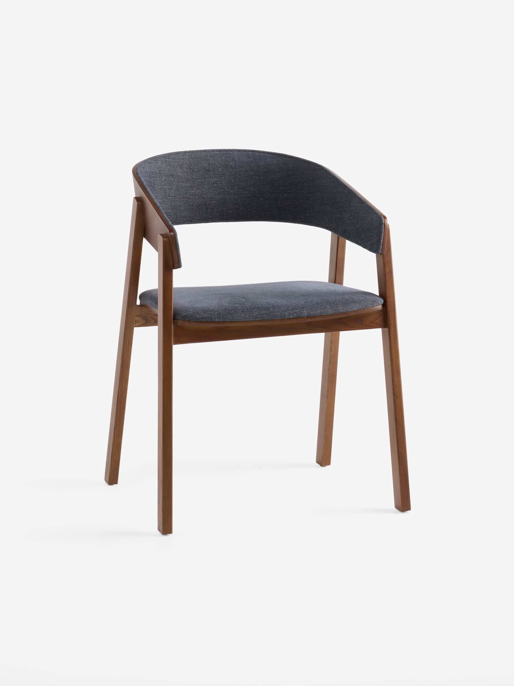 Set of 2 Aster Dining Chairs in Soft Textured Weave - Image 4 of 5
