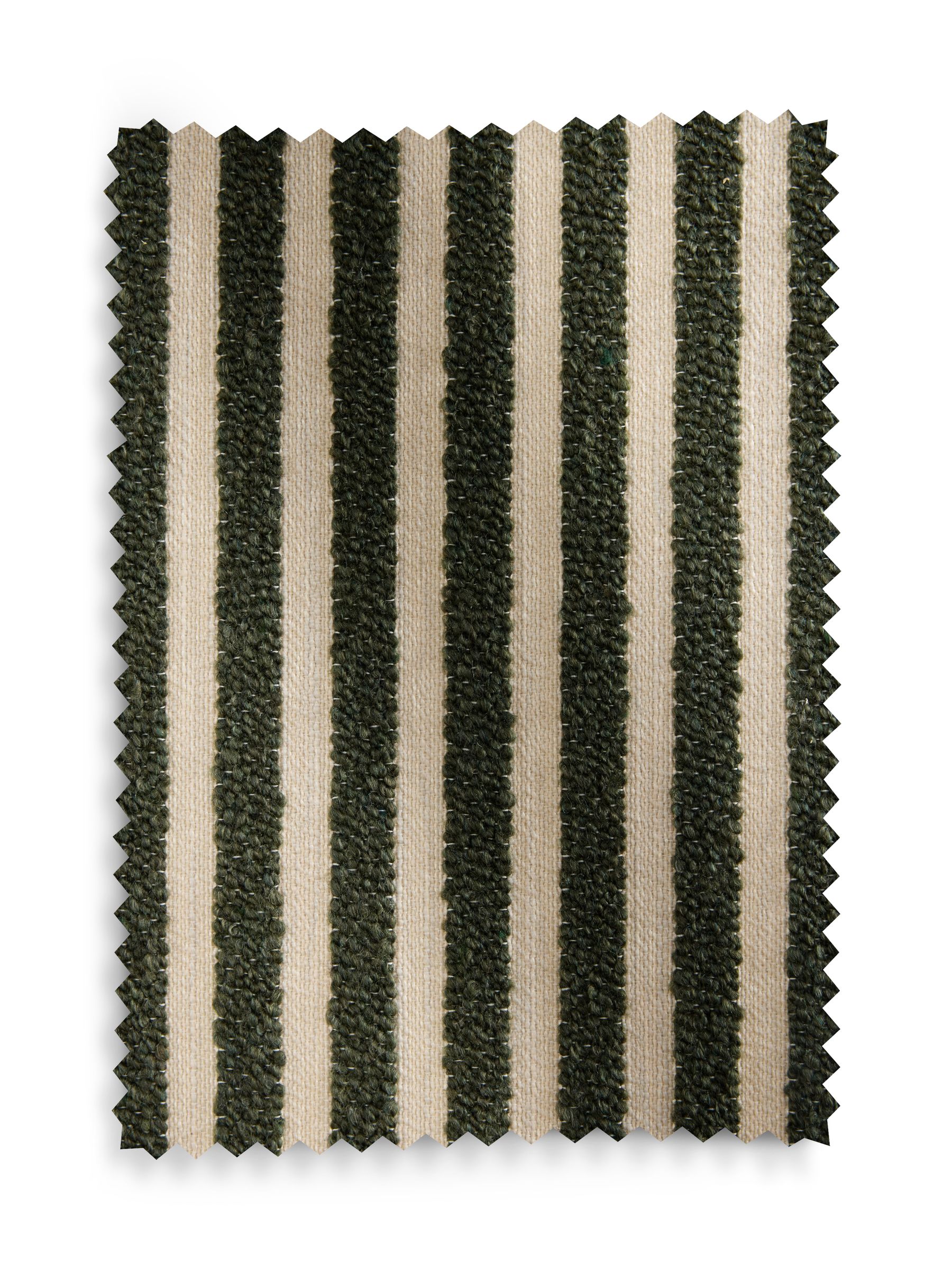 Evander Ottoman Storage Bed in Boucle Stripe Green - Image 7 of 7