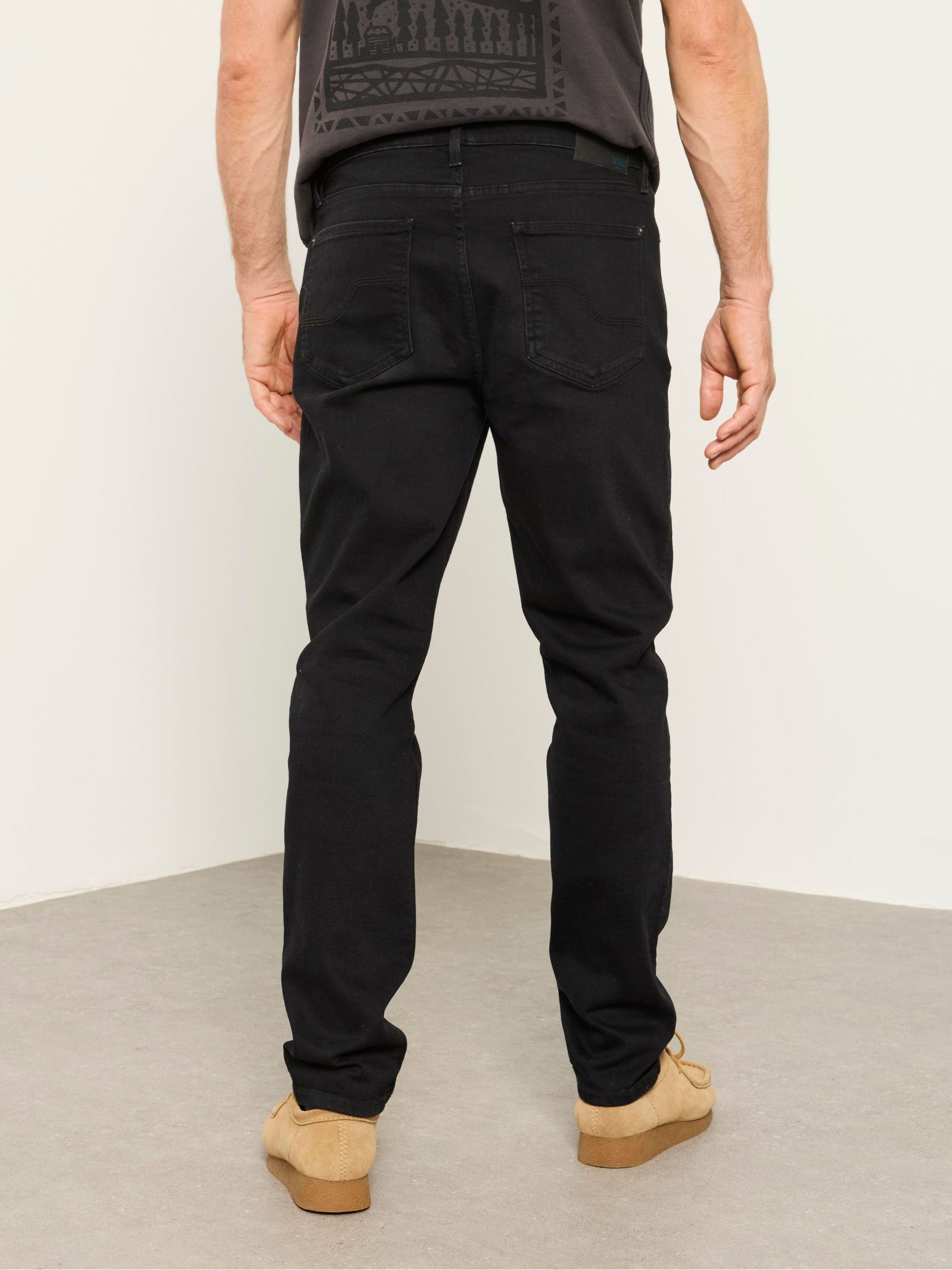 Black Slim Fit Jeans - Image 2 of 6 Black Slim Fit Jeans - Image 2 of 6